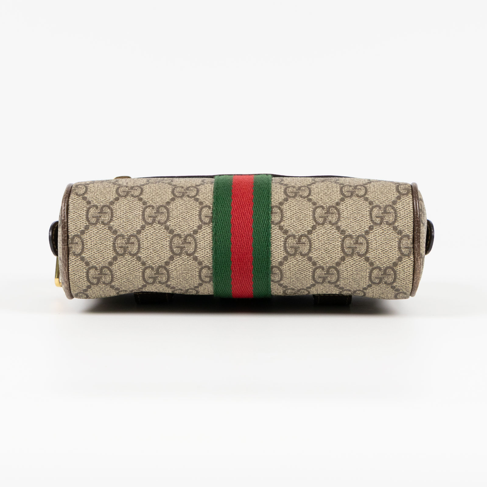 古馳 GUCCI Ophidia 迷你 腰包 517076 棕GG紋腰包 背帶