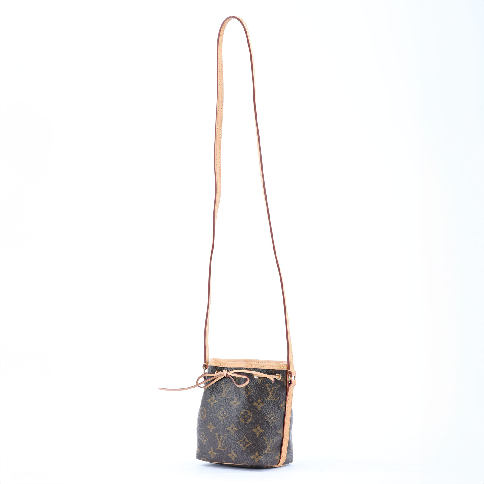 路易威登 LOUIS VUITTON Nano Noé 舊款 束口水桶包 M41346 原花Nano Noe水桶包(舊版) 無附屬品
