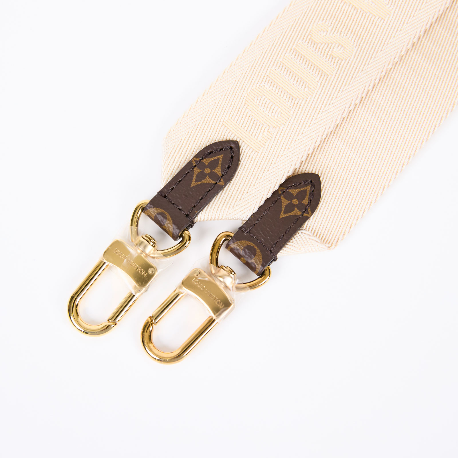 路易威登 LOUIS VUITTON OnTheGo PM 雙色帆布 手提 斜背包 M46373 晶片款 原花ON THE GO PM 原廠盒子/防塵袋