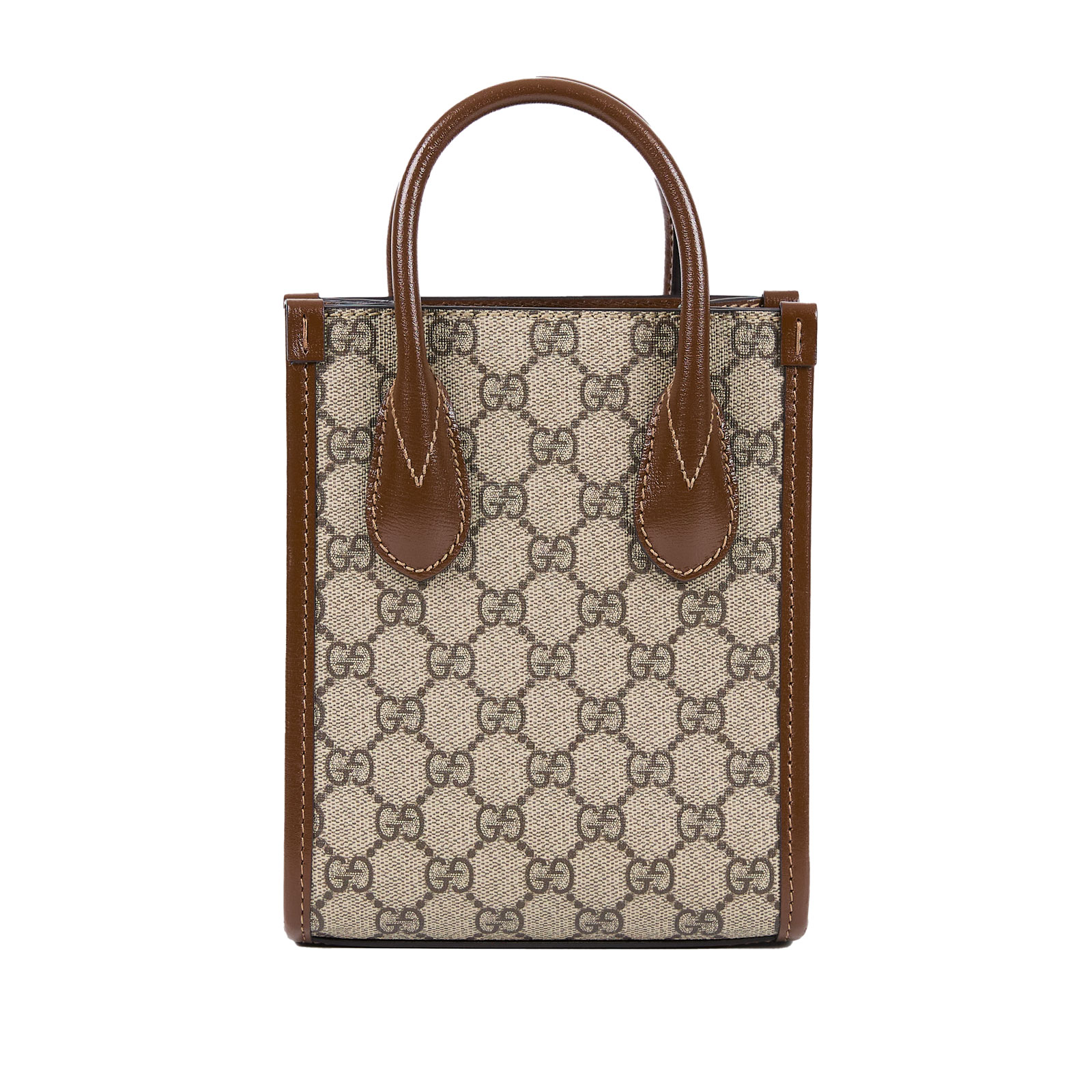 古馳 GUCCI Interlocking G 迷你 手提袋 671623 咖INTERLOCKING 琴譜包 防塵袋/背帶