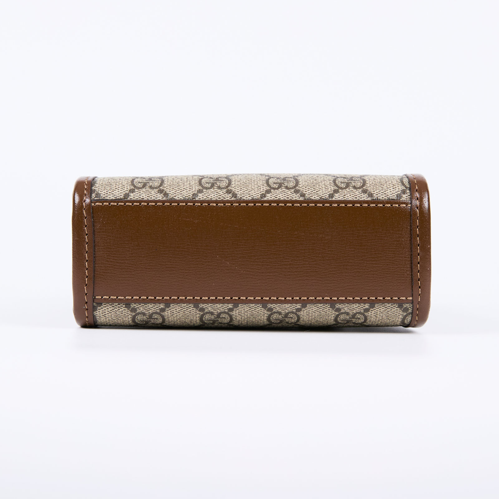古馳 GUCCI Interlocking G 迷你 手提袋 671623 咖INTERLOCKING 琴譜包 防塵袋/背帶