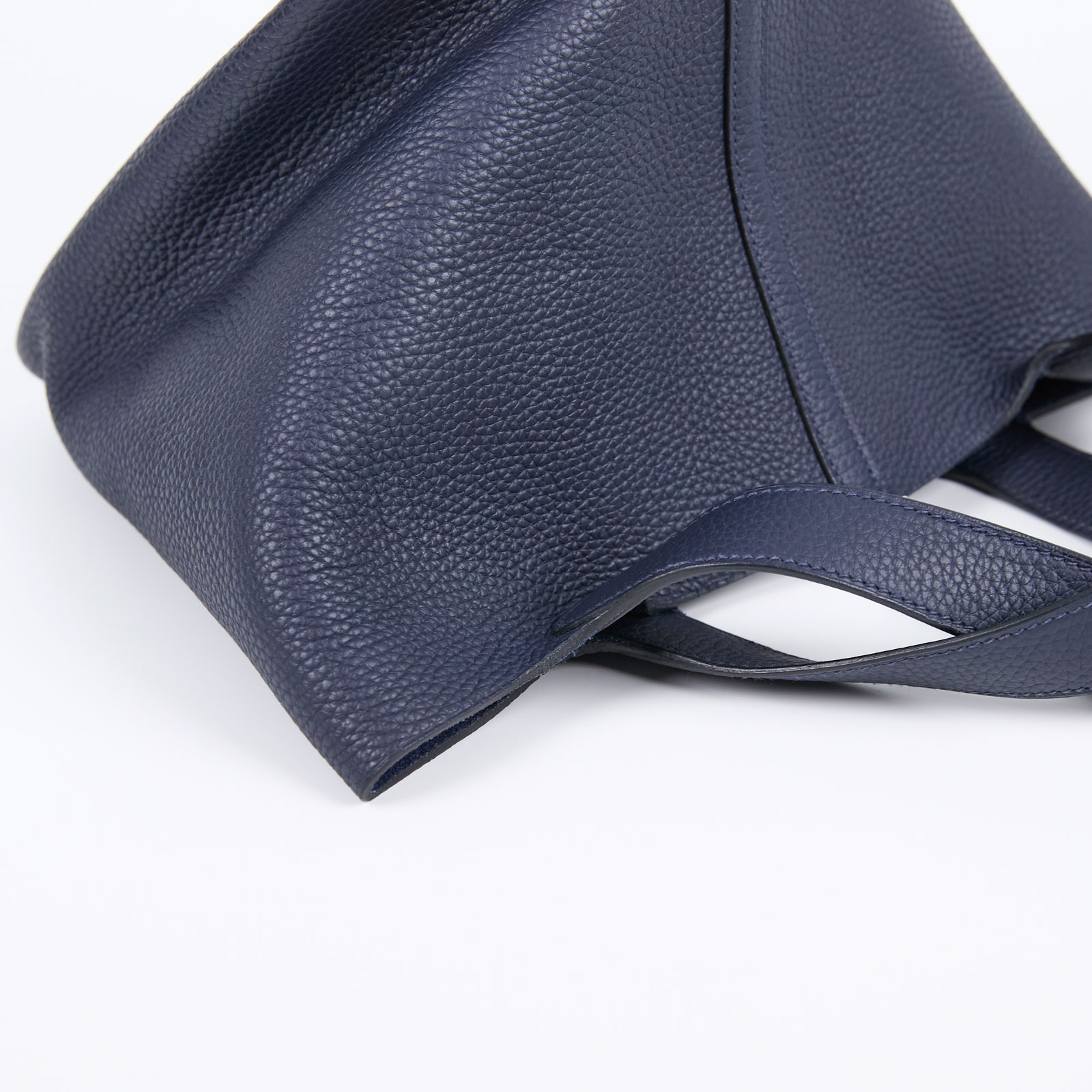 愛馬仕 Hermès Picotin Lock 22 菜籃子包 PT22 X PU 004 NI X刻 深藍銀PICOTIN 22 原廠盒子/防塵袋/鎖組