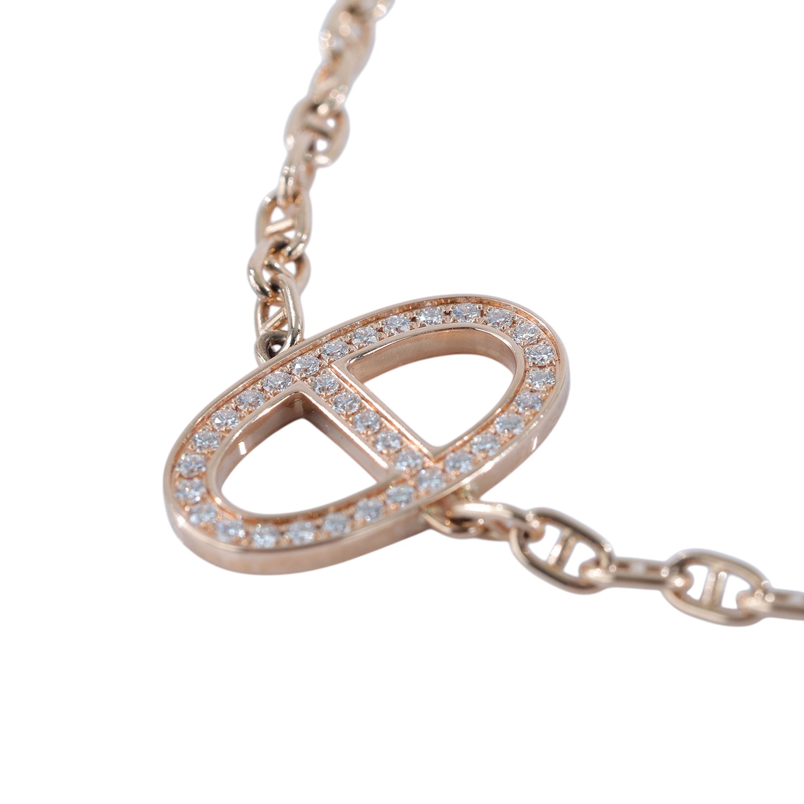 愛馬仕 Hermès Chaine d'ancre Contour 手鍊 DANENBCONTOURSH B02300413111  原廠盒子2/證書