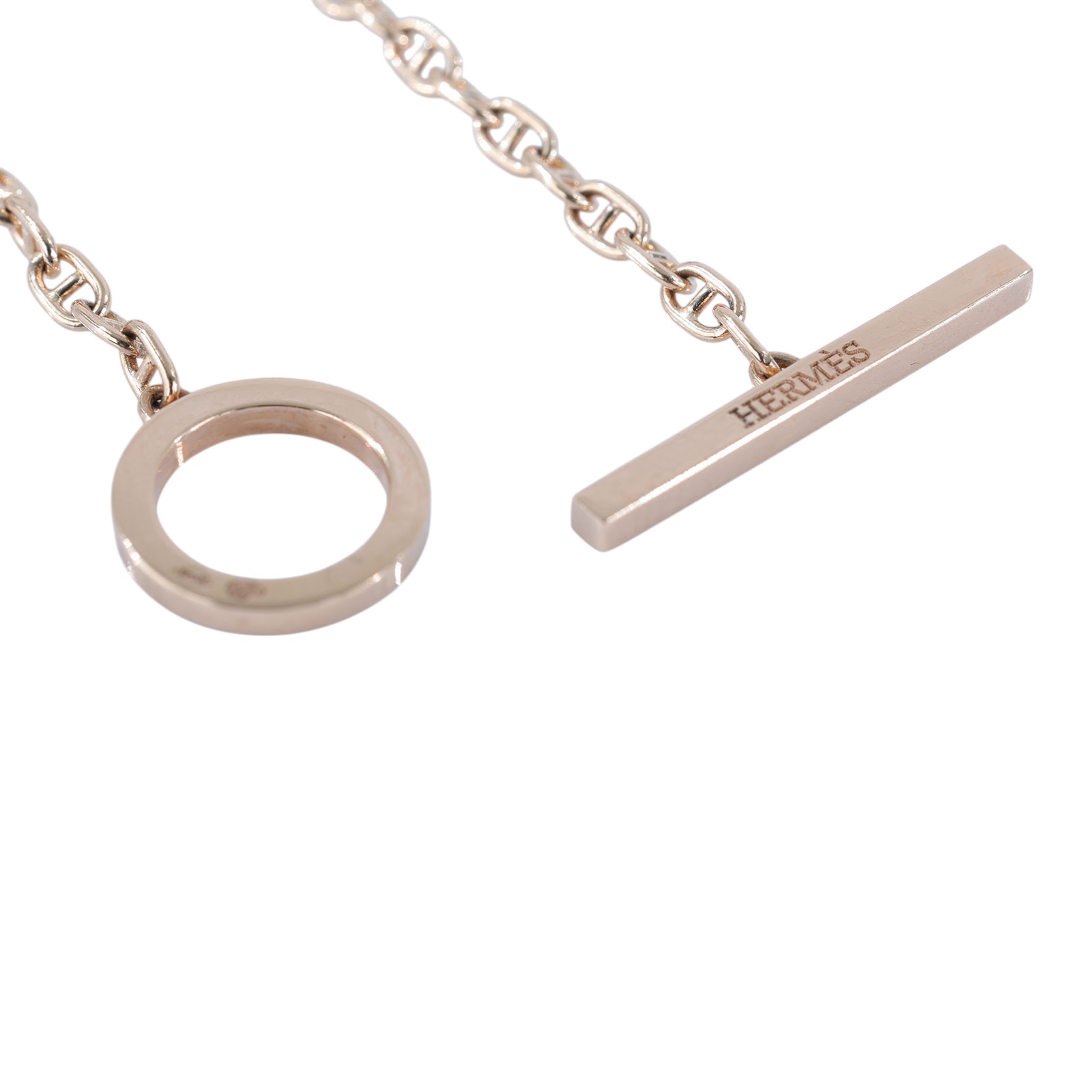 愛馬仕 Hermès Chaine d'ancre Contour 手鍊 DANENBCONTOURSH B02300413111  原廠盒子2/證書