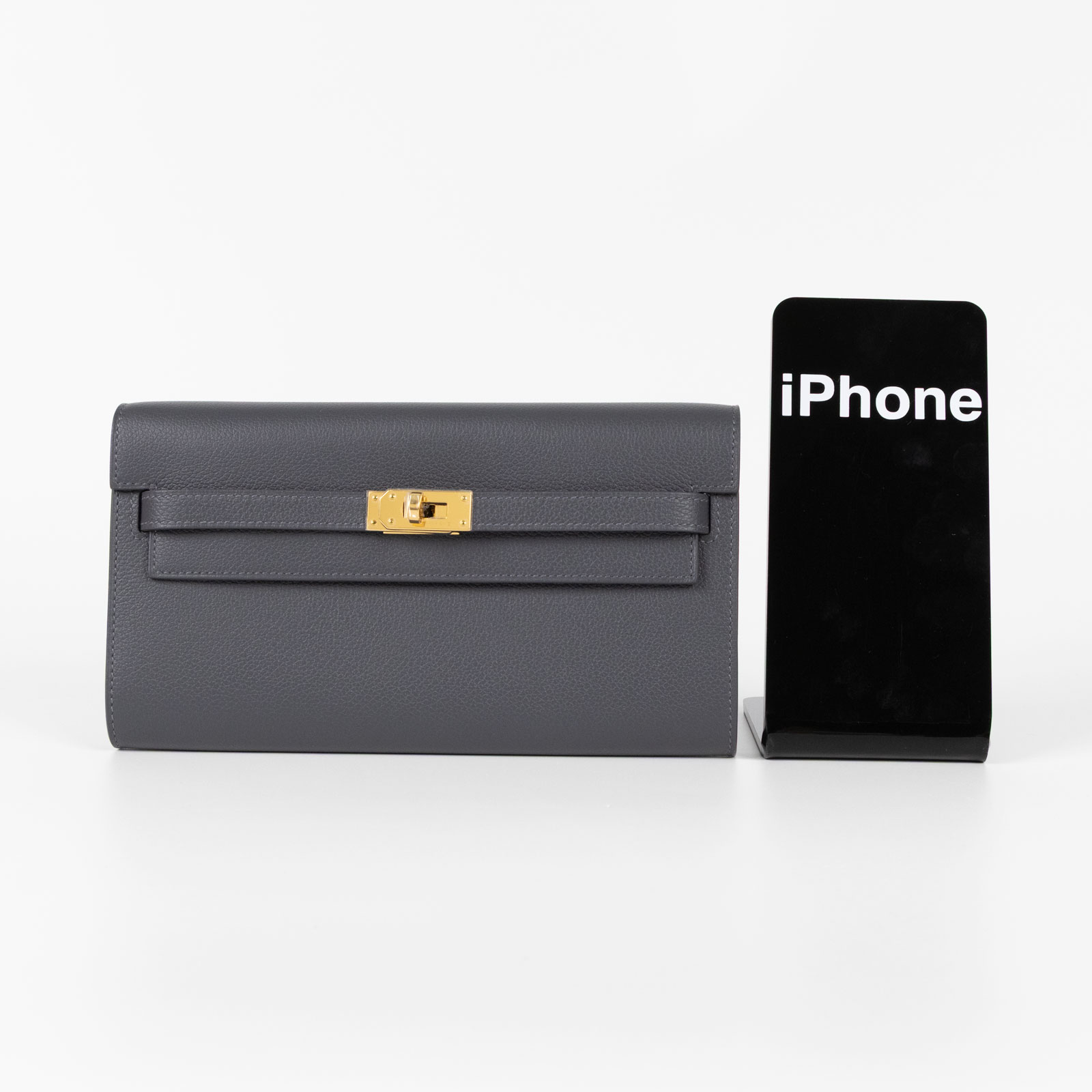 愛馬仕 Hermès Kelly to go 長夾肩背包 KLG H084169CC/W TI 008 HM  原廠盒子/防塵袋/背帶