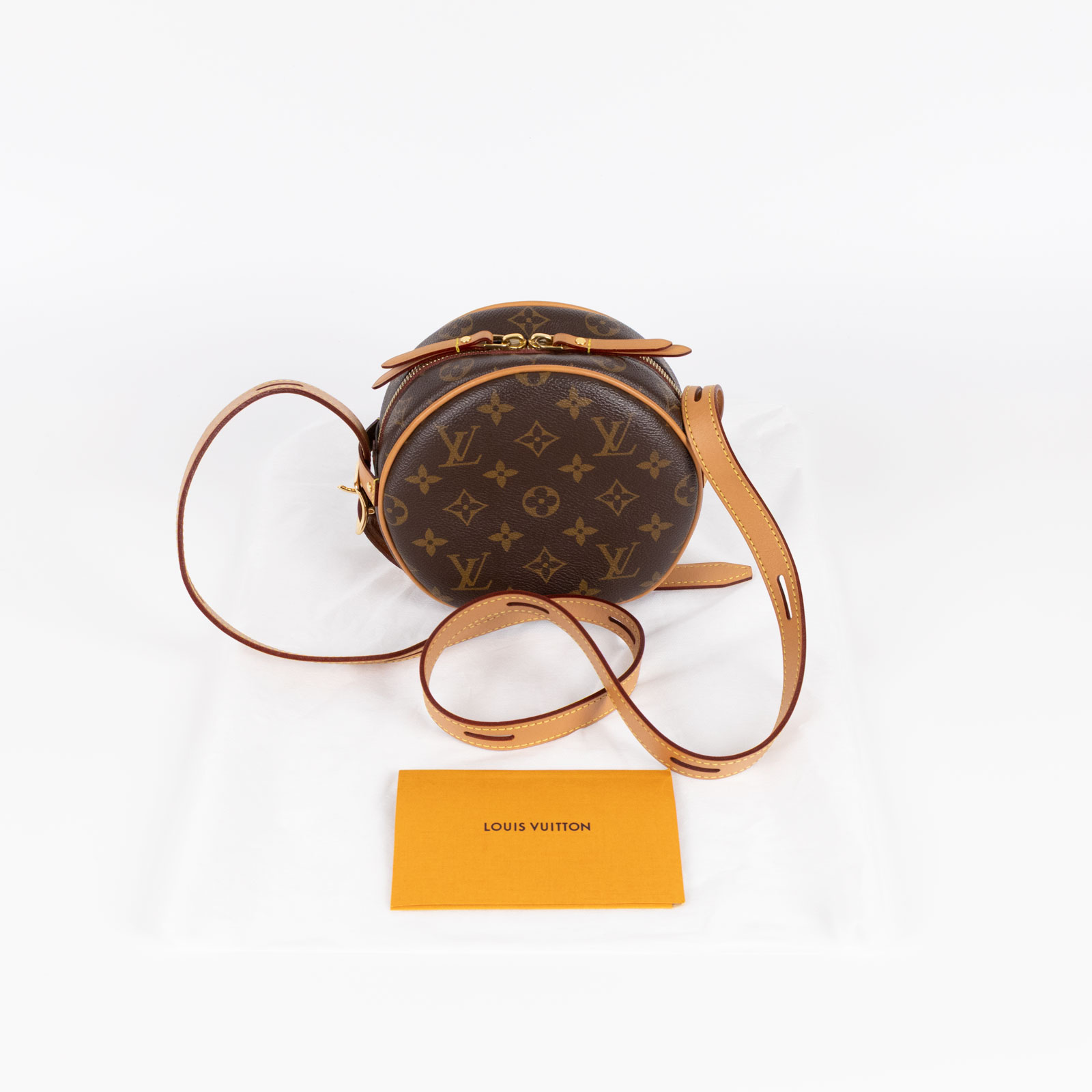 路易威登 LOUIS VUITTON Boite Chapeau Souple PM 圓型肩背包 M45149  無附屬品