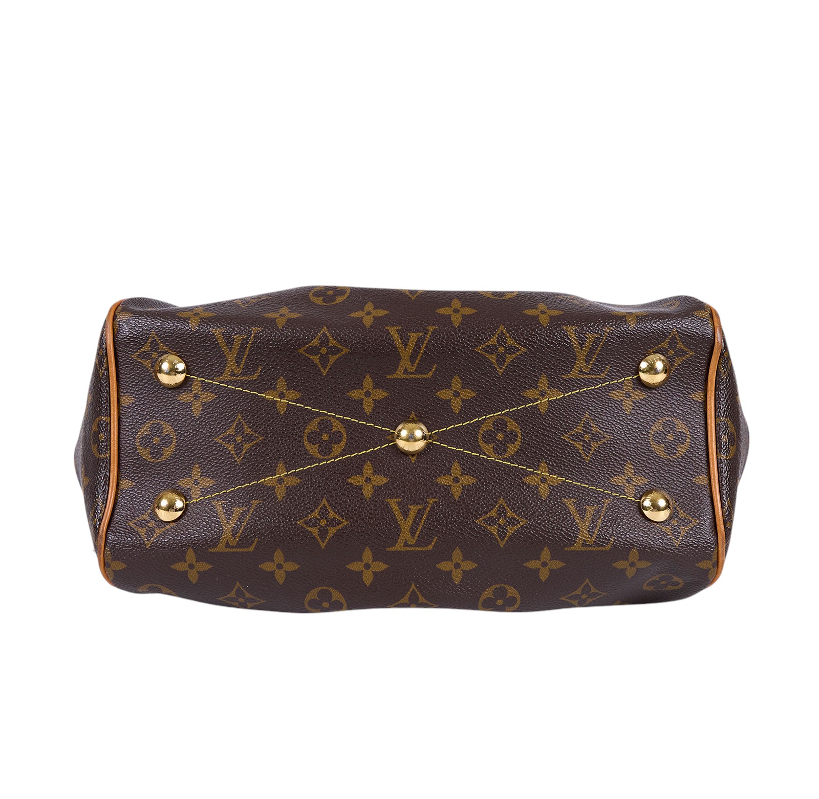 路易威登 LOUIS VUITTON Tivoli PM 經典帆布 M40143 原花Tivoli PM 無附屬品