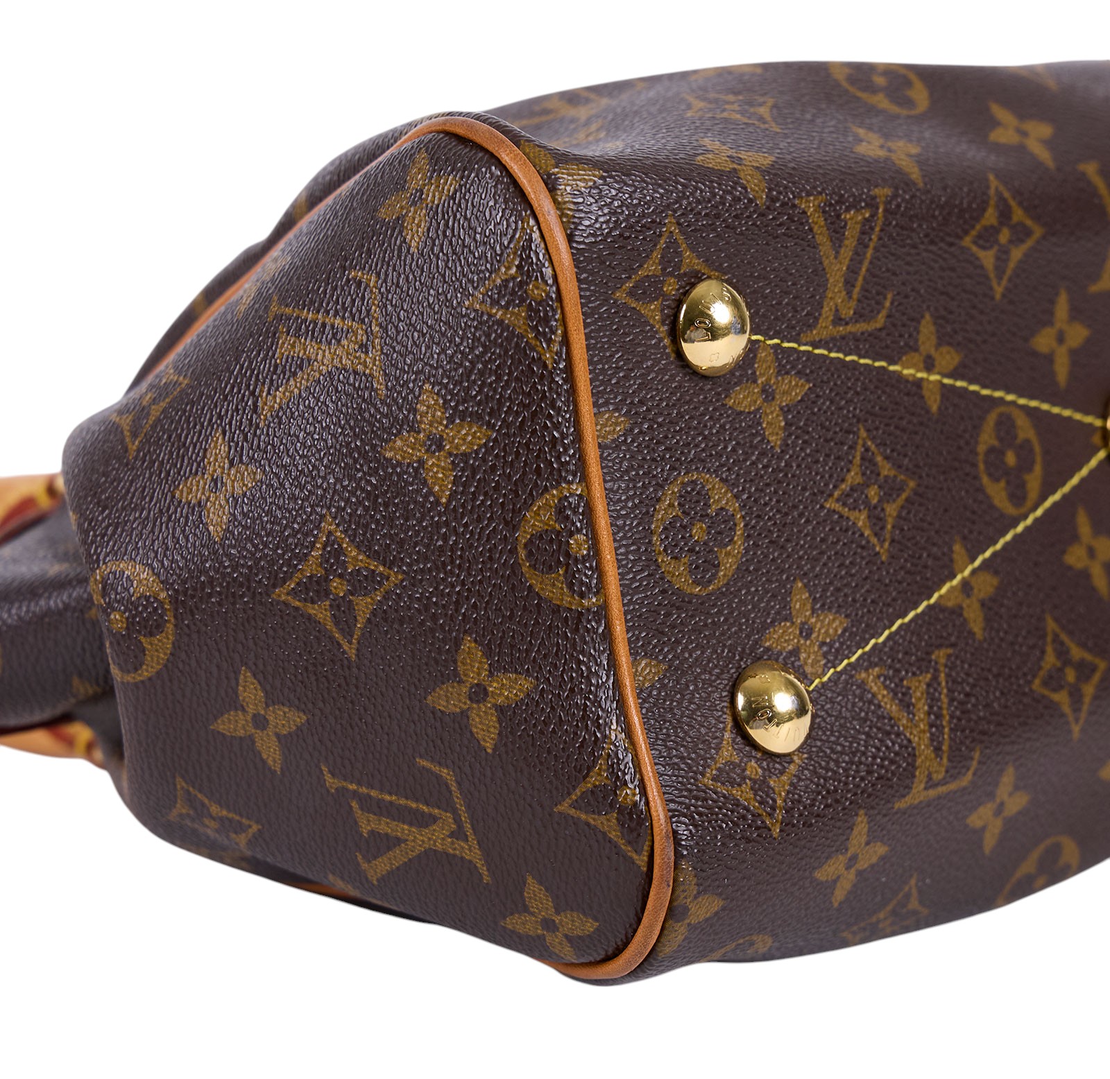 路易威登 LOUIS VUITTON Tivoli PM 經典帆布 M40143 原花Tivoli PM 無附屬品