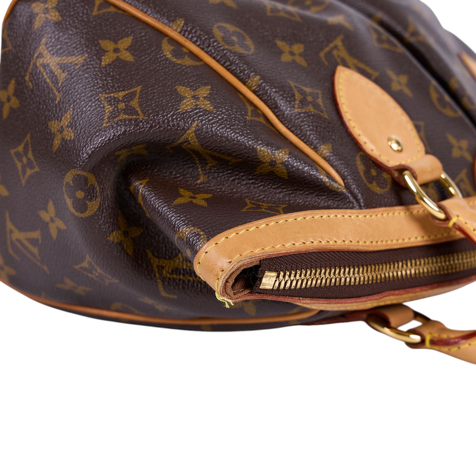 路易威登 LOUIS VUITTON Tivoli PM 經典帆布 M40143 原花Tivoli PM 無附屬品