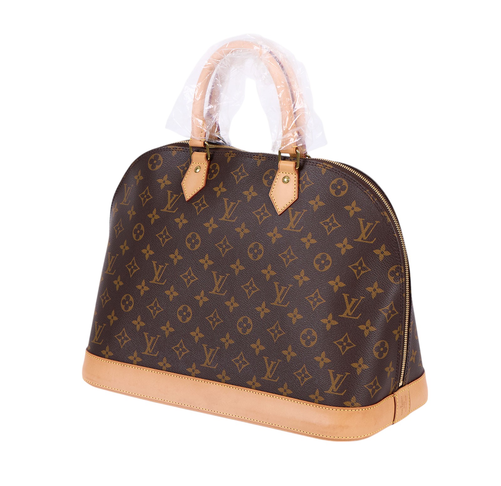 路易威登 LOUIS VUITTON Alma BB 手提包 M53150 原花ALMA貝殼包GM 防塵袋/鎖組/吊牌