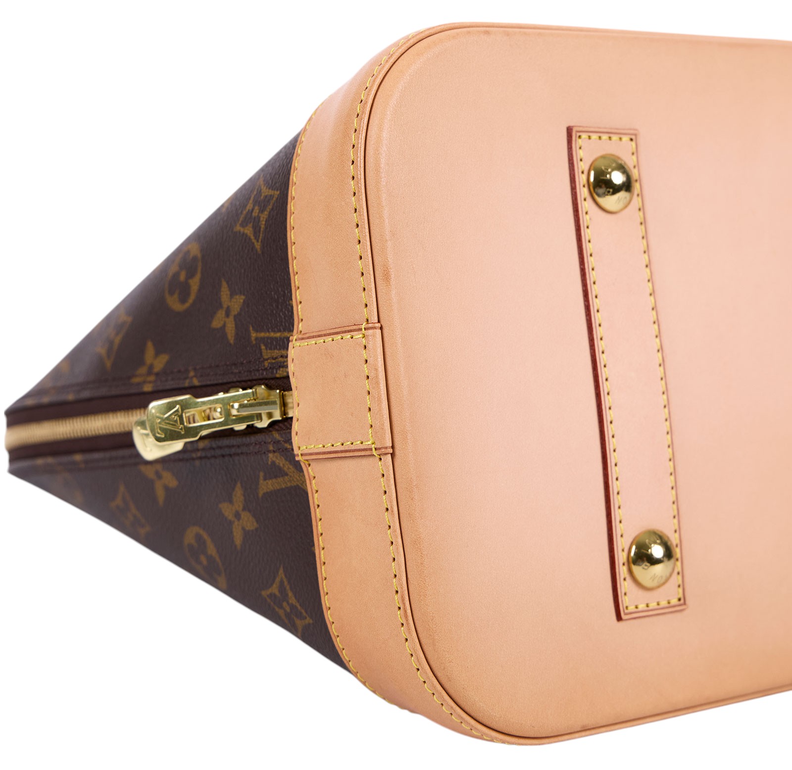路易威登 LOUIS VUITTON Alma BB 手提包 M53150 原花ALMA貝殼包GM 防塵袋/鎖組/吊牌