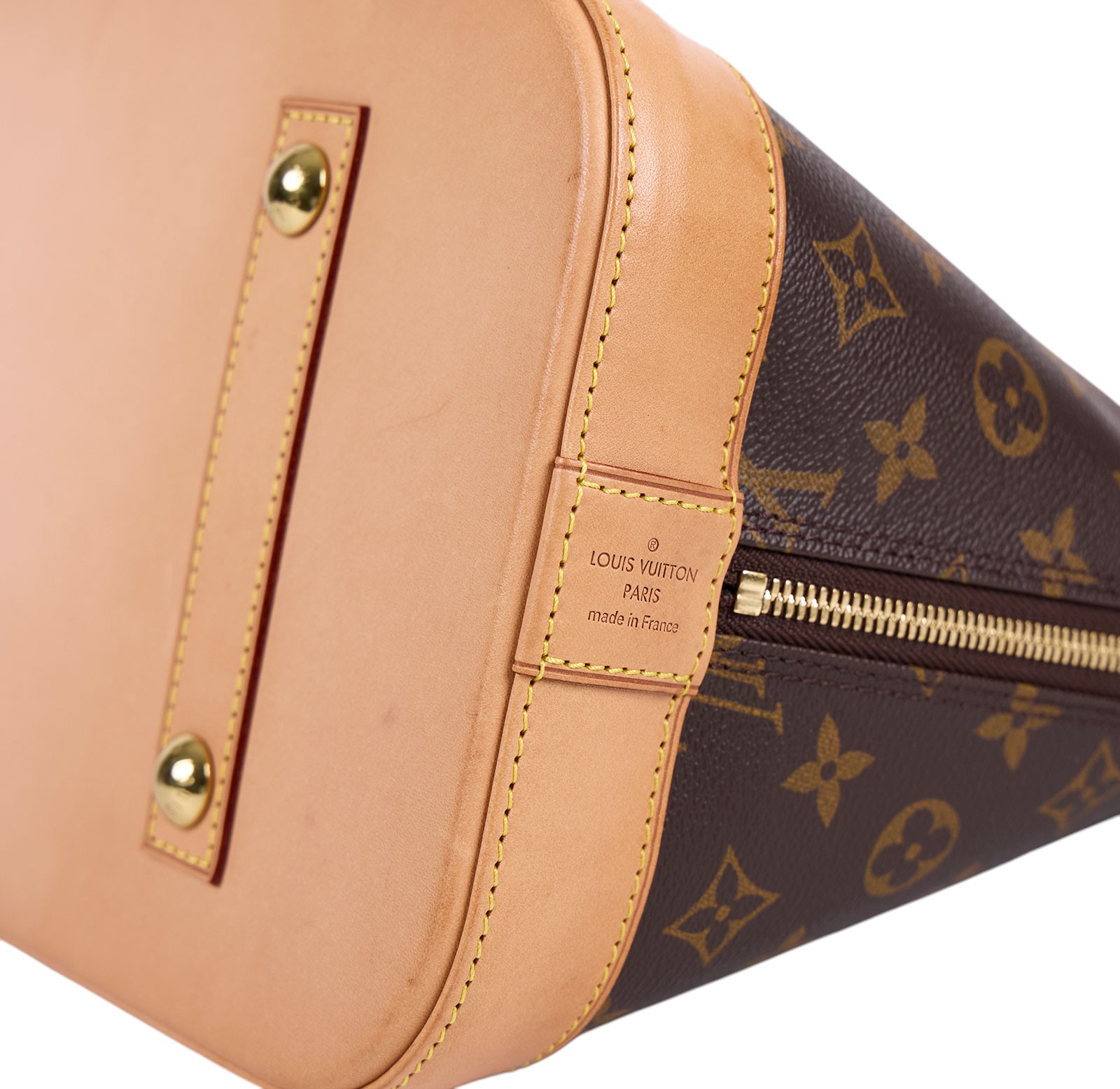 路易威登 LOUIS VUITTON Alma BB 手提包 M53150 原花ALMA貝殼包GM 防塵袋/鎖組/吊牌