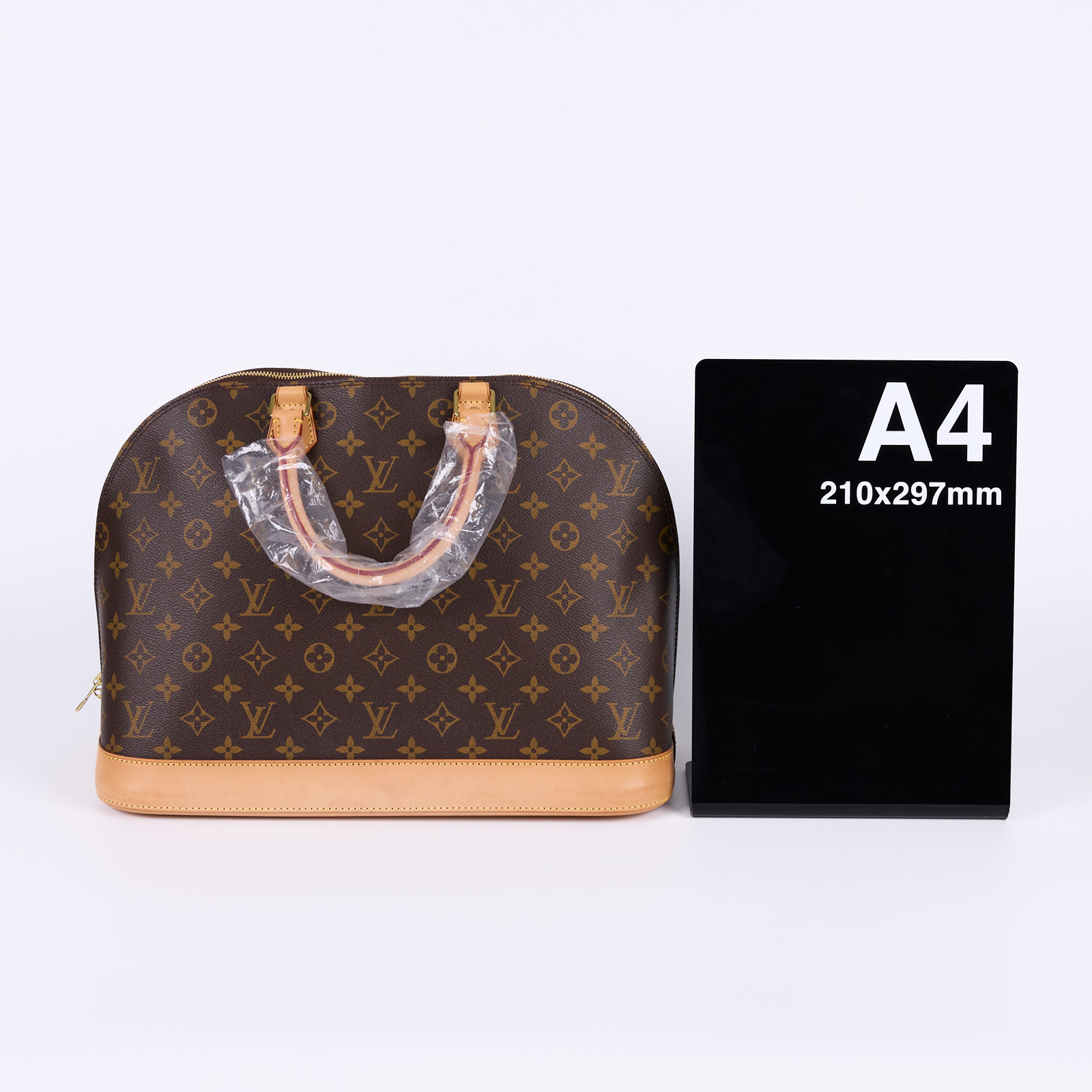 路易威登 LOUIS VUITTON Alma BB 手提包 M53150 原花ALMA貝殼包GM 防塵袋/鎖組/吊牌