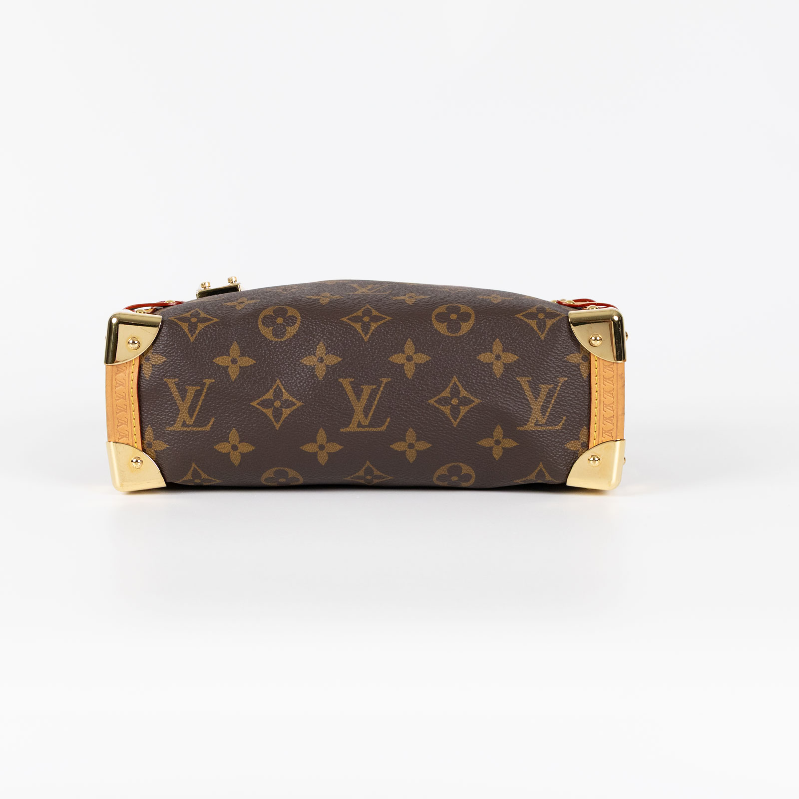路易威登 LOUIS VUITTON Side Trunk MM 老花 手提 肩背 箱包 M46358 晶片款 原花Side Trunk MM 防塵袋/背帶2