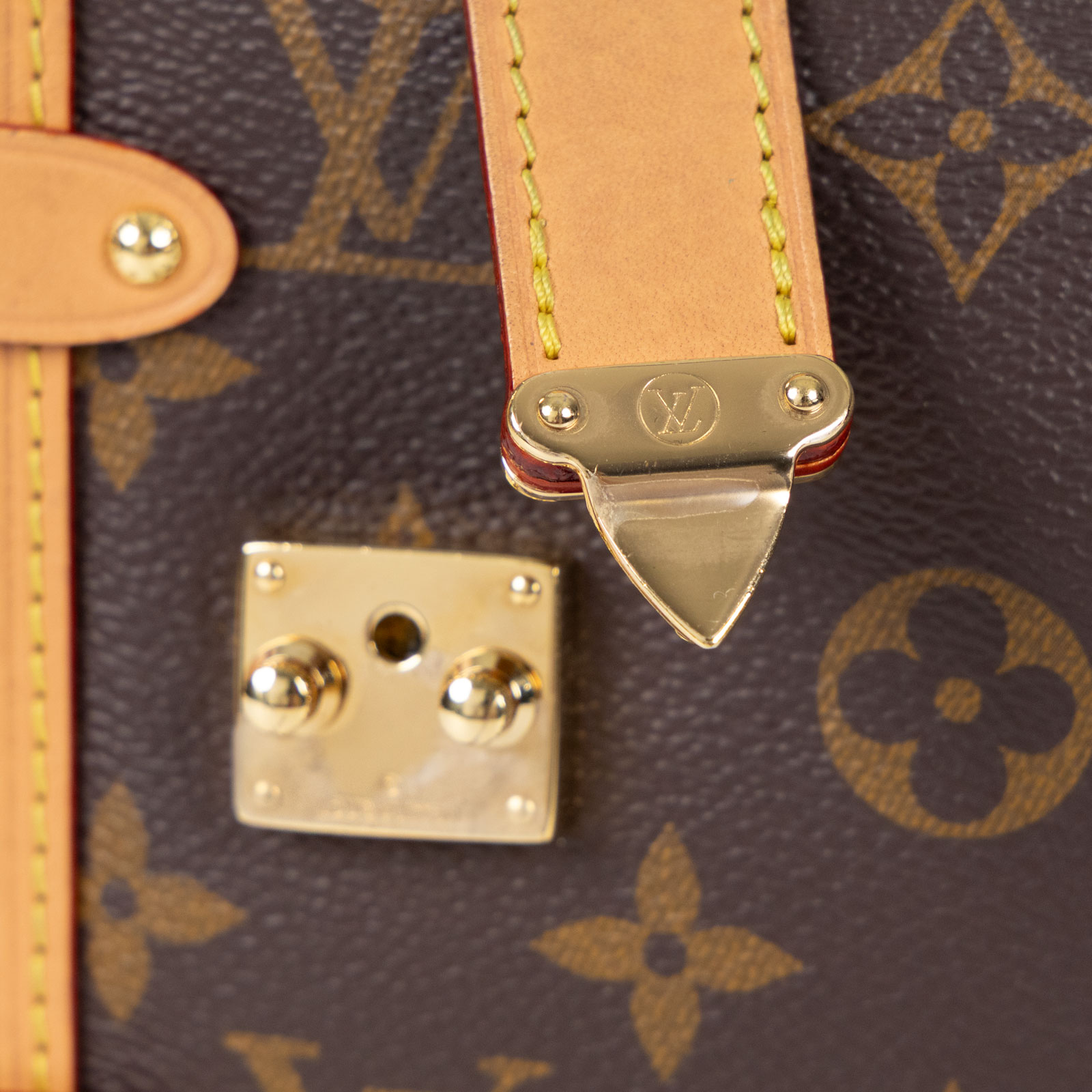 路易威登 LOUIS VUITTON Side Trunk MM 老花 手提 肩背 箱包 M46358 晶片款 原花Side Trunk MM 防塵袋/背帶2