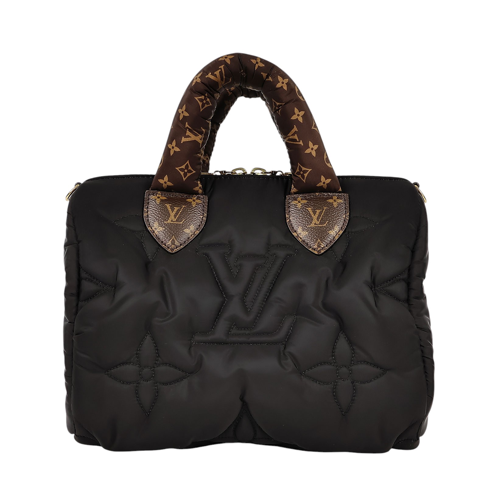 路易威登 LOUIS VUITTON Speedy 25 手提波士頓包 尼龍 M59008 晶片款  原廠盒子/防塵袋/背帶/購買證明