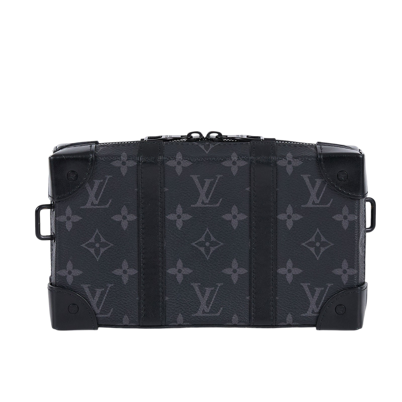路易威登 LOUIS VUITTON Mini Soft Trunk 迷你 隨身包 黑色 M69838 晶片款 黑原花SOFT TRUNK 防塵袋/背帶