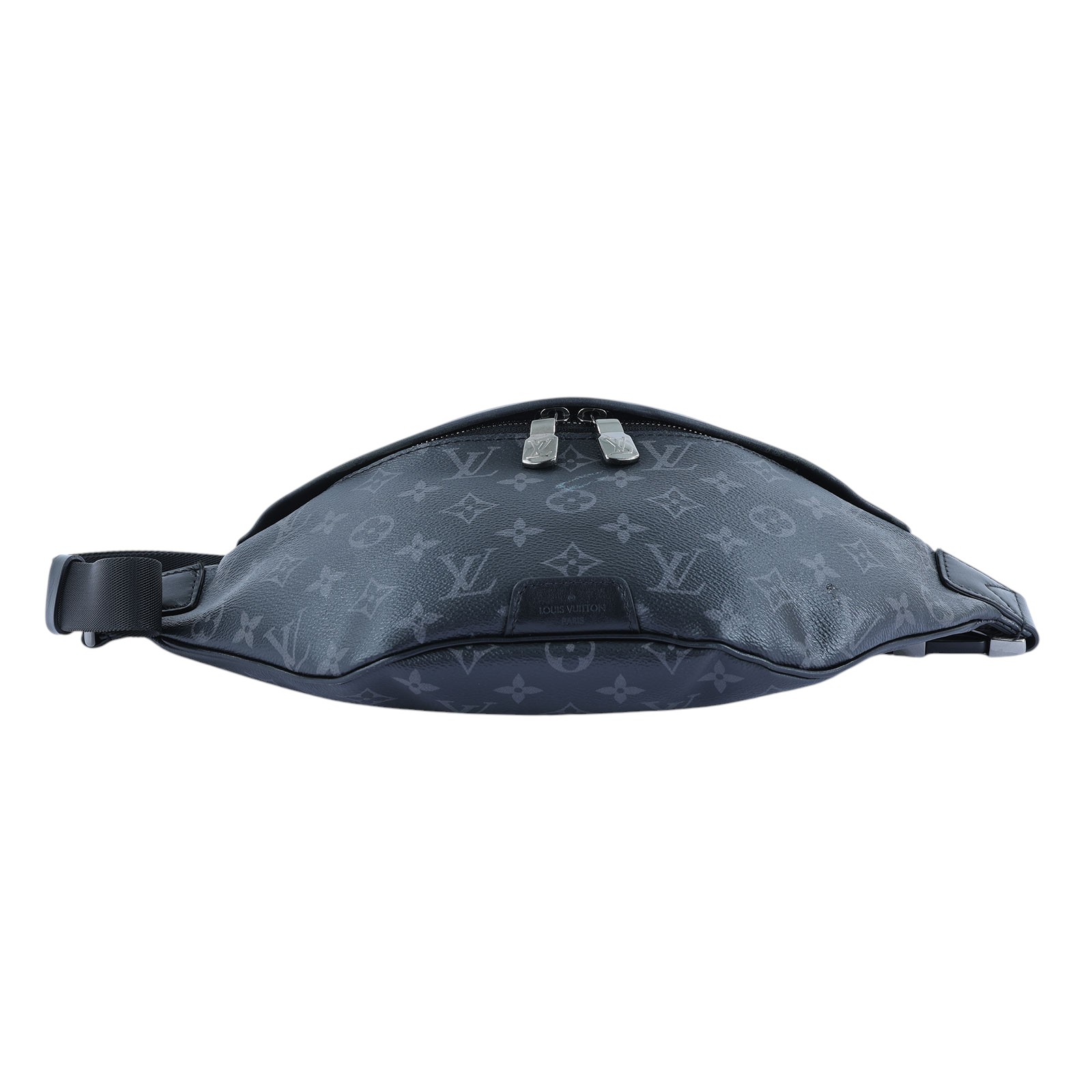 路易威登 LOUIS VUITTON Discovery PM 腰包 Monogram Eclipse 黑色 M46035 晶片款  購買證明