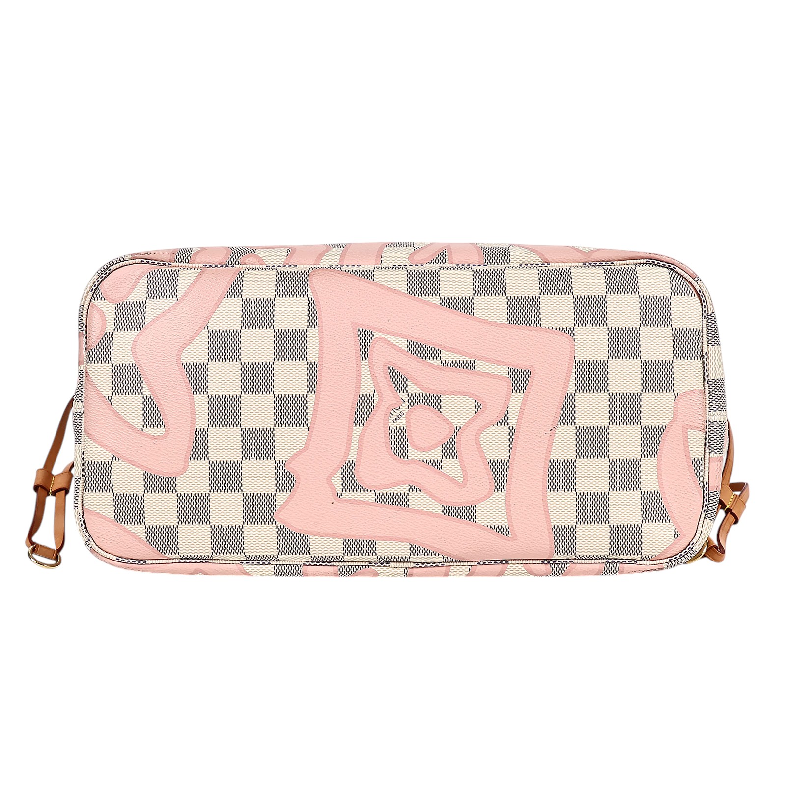 路易威登 LOUIS VUITTON Neverfull MM 粉棋盤格 N41050 ☆粉棋盤格NEVERFULL MM 內袋