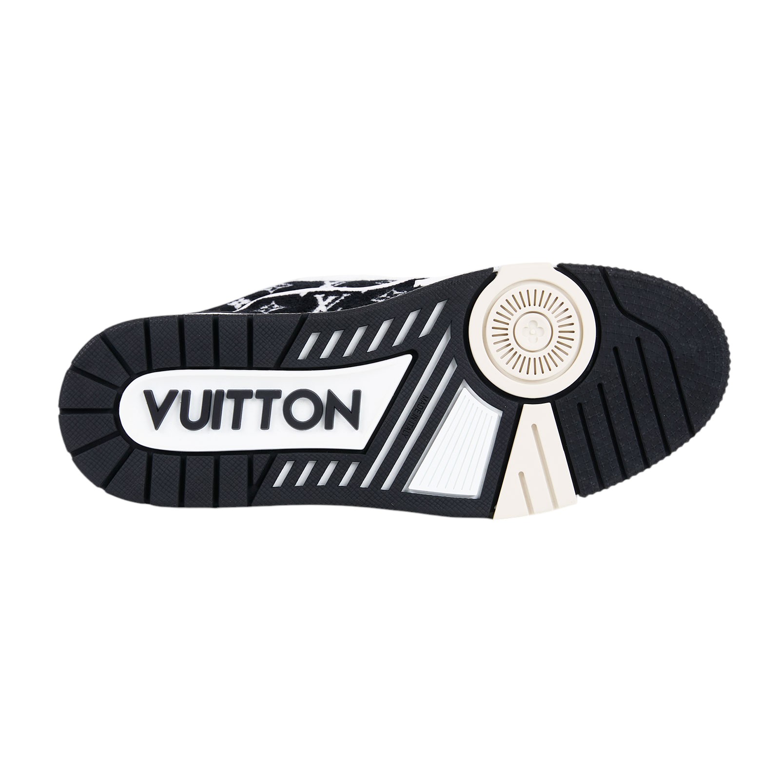 路易威登 LOUIS VUITTON LV Trainer 運動鞋 #05 1ABFT4 黑絨毛Trainer運動鞋#5 防塵袋