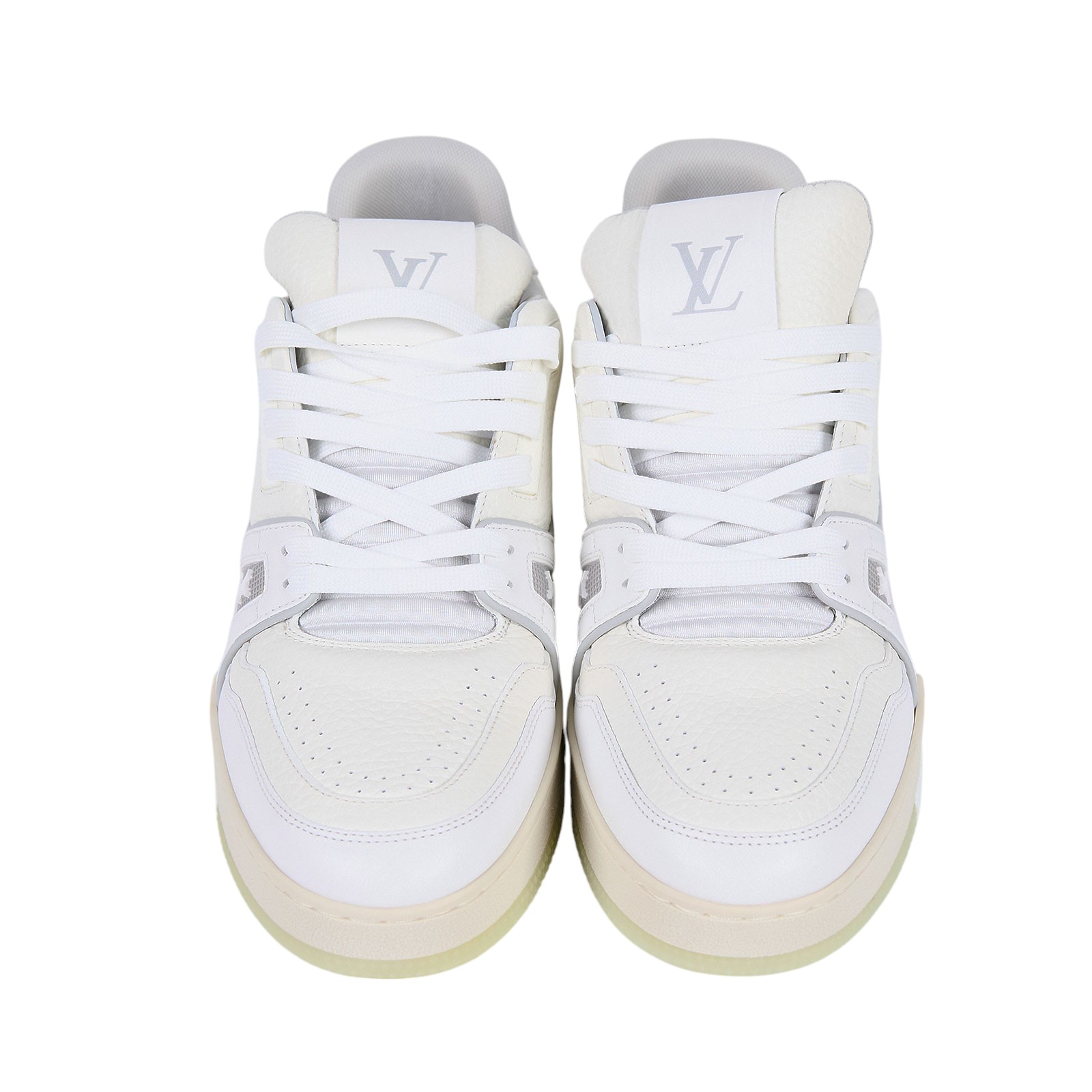 路易威登 LOUIS VUITTON LV Trainer 運動鞋 #06.5 1A8WAU 白皮革Trainer運動鞋#6.5 防塵袋