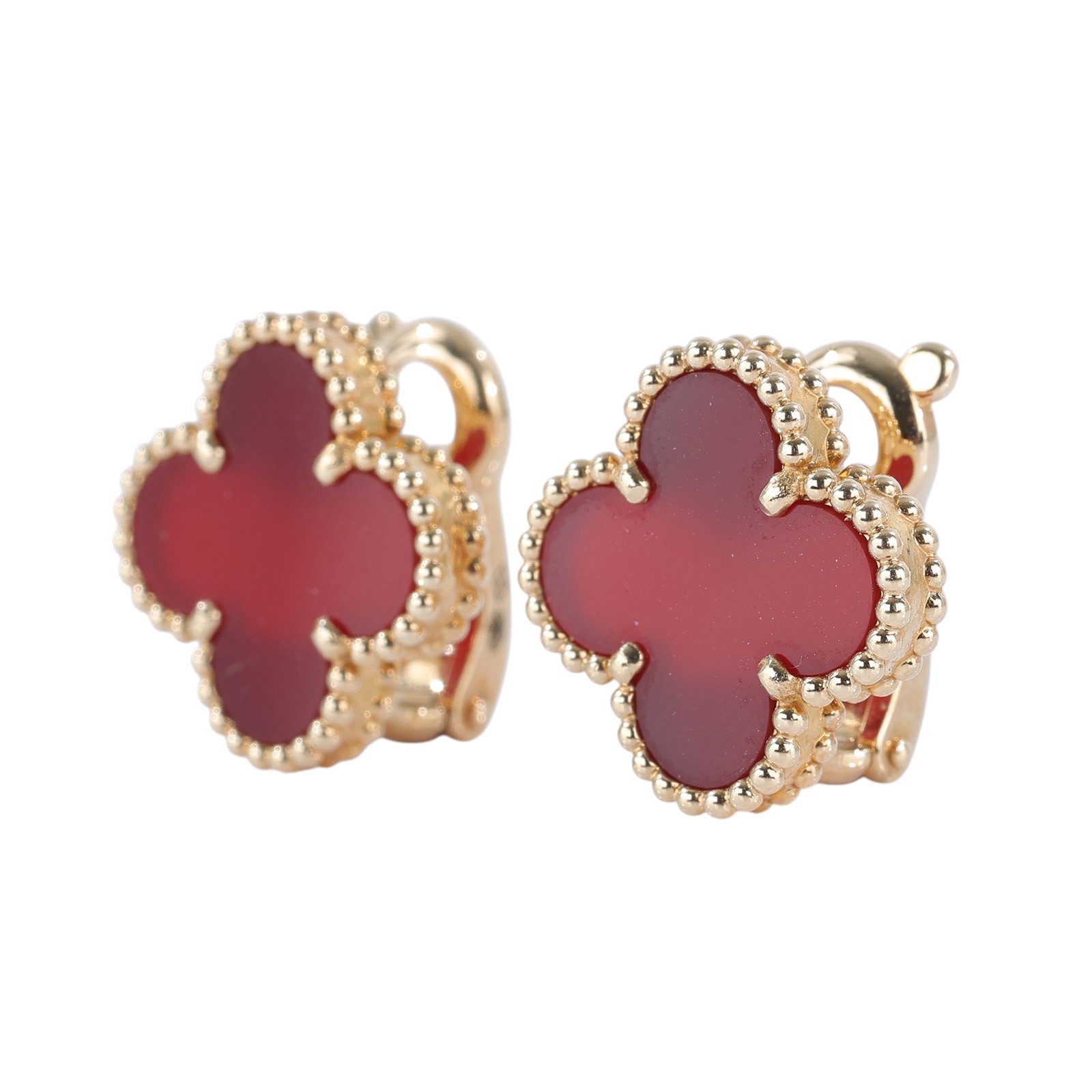 梵克雅寶 Van Cleef & Arpels Vintage Alhambra 耳環 VCARD40400  原廠盒子/保證卡/購買證明