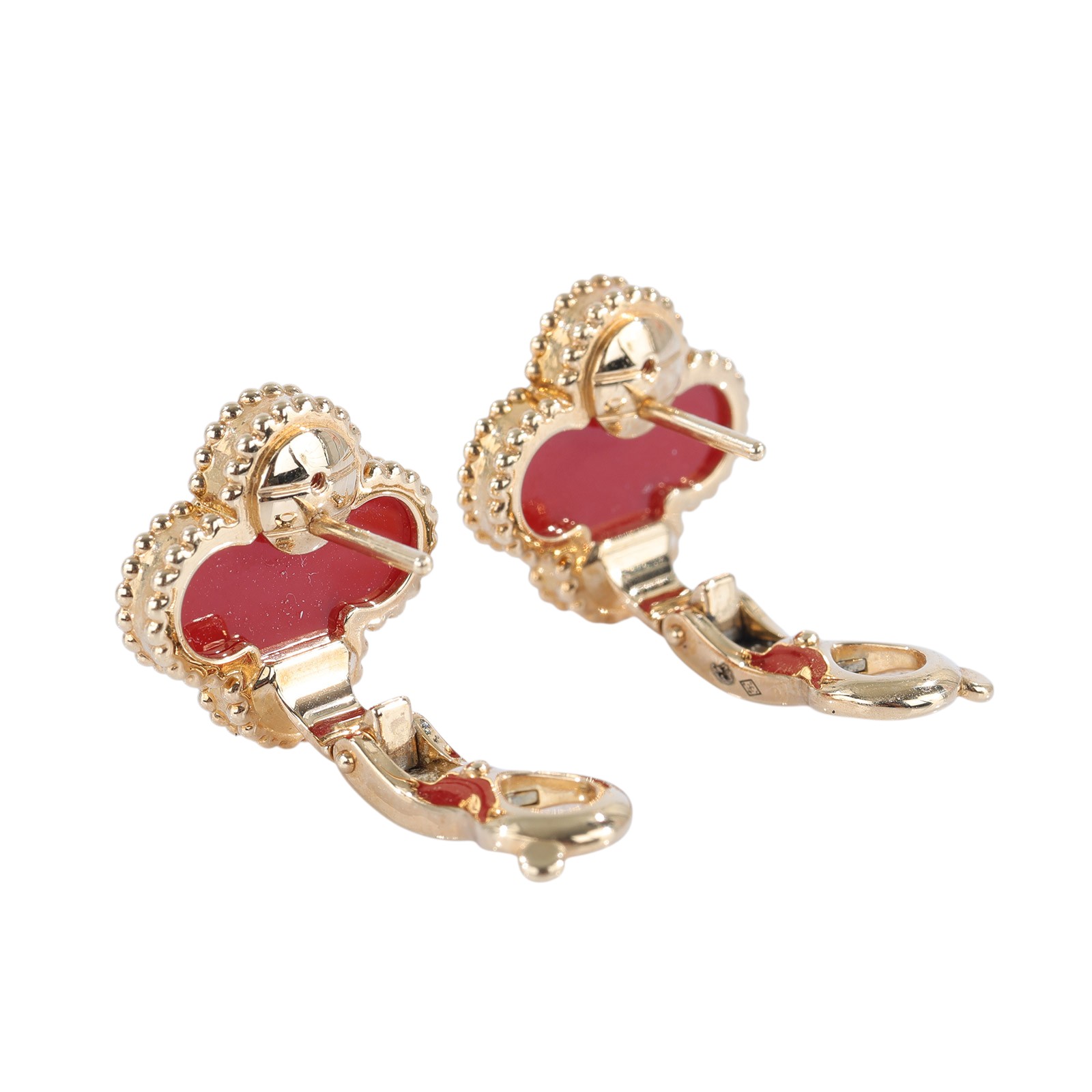 梵克雅寶 Van Cleef & Arpels Vintage Alhambra 耳環 VCARD40400  原廠盒子/保證卡/購買證明