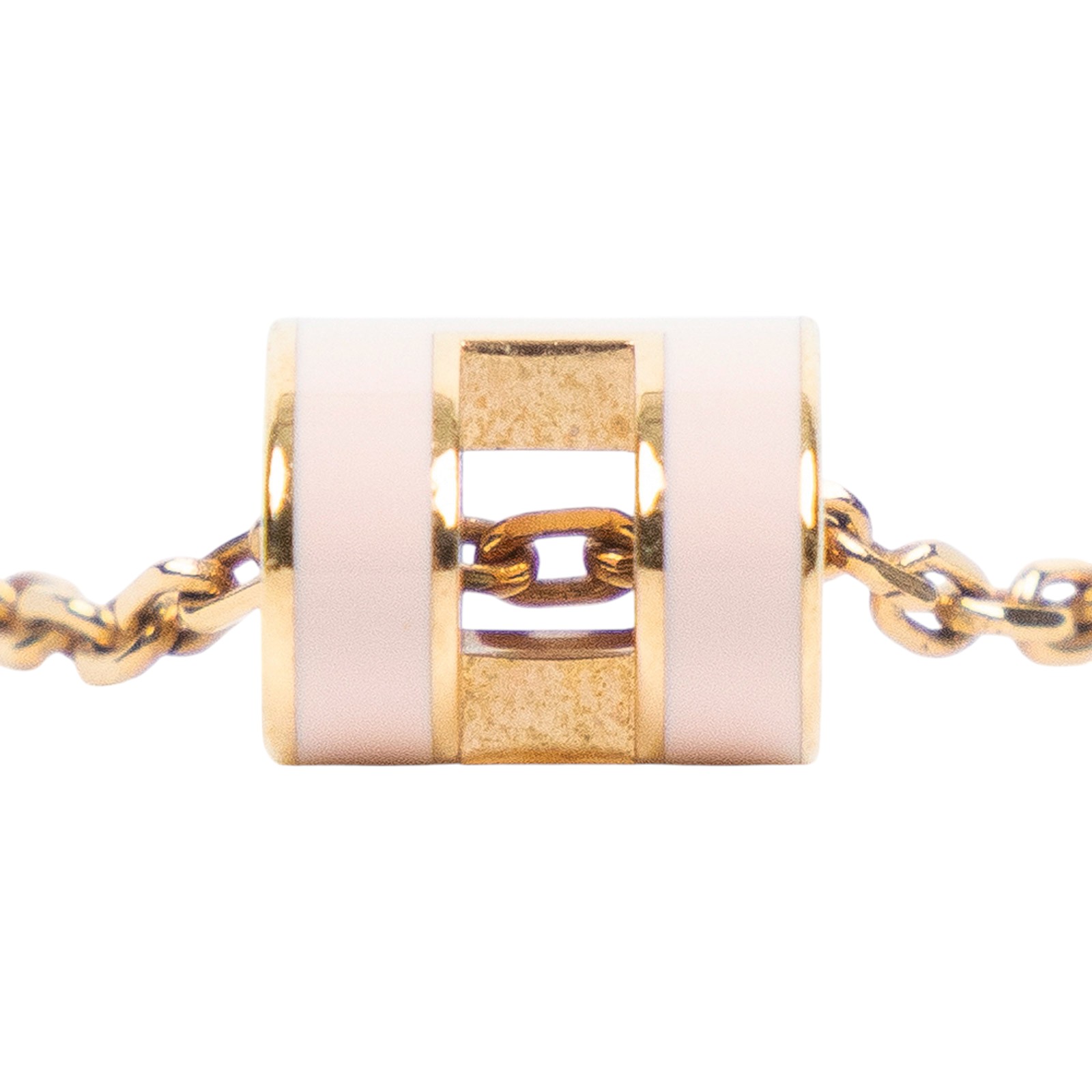 愛馬仕 Hermès Mini Pop H 耳釘 POPHEMINI GD 02 72 粉金 MINI POP H 項鍊 原廠盒子/防塵袋
