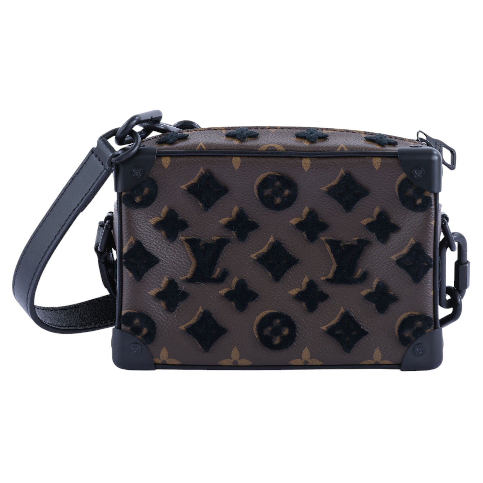 路易威登 LOUIS VUITTON Mini Soft Trunk 迷你 隨身包 M68970 晶片款 原花絨毛SOFT TRUNK肩背包 無附屬品