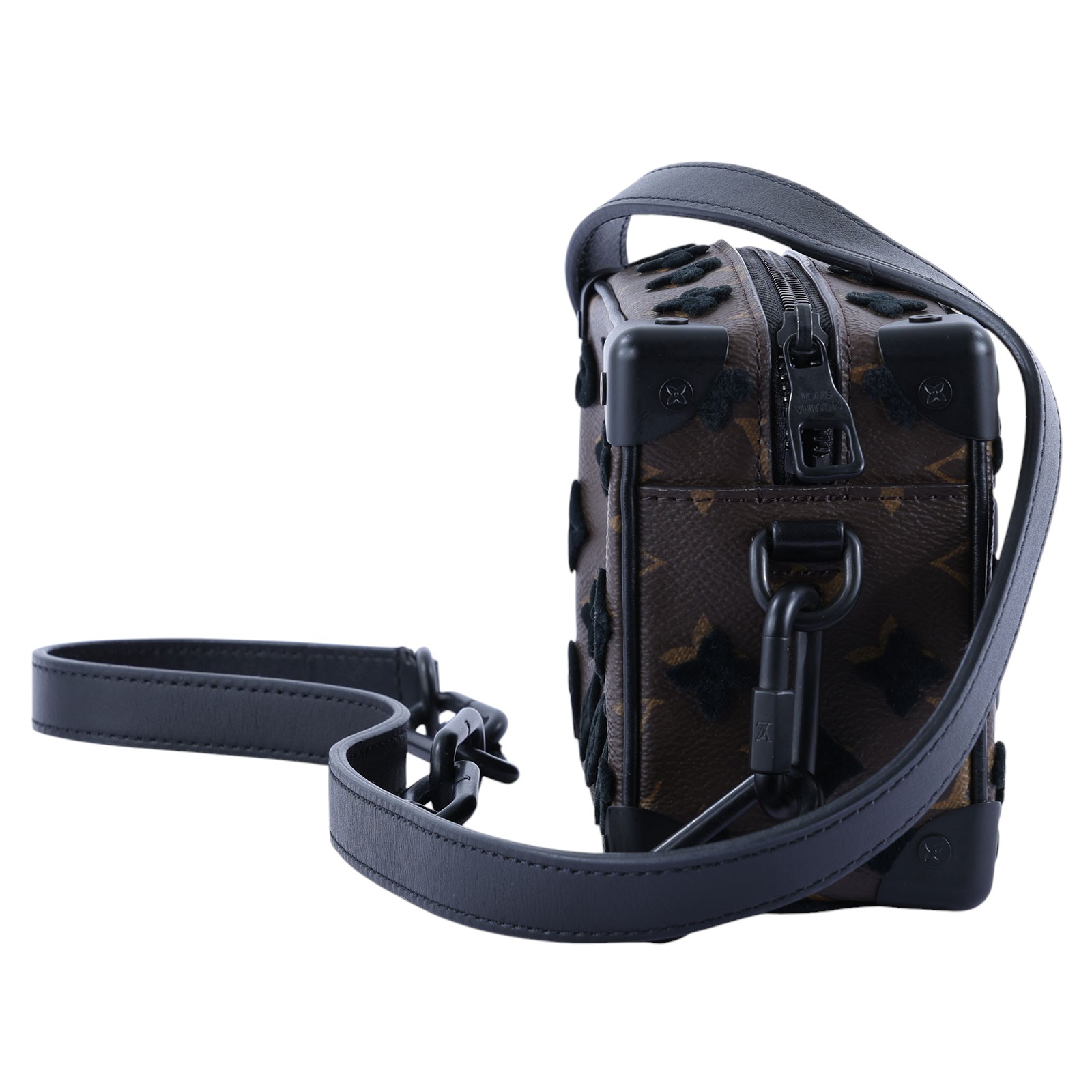 路易威登 LOUIS VUITTON Mini Soft Trunk 迷你 隨身包 M68970 晶片款 原花絨毛SOFT TRUNK肩背包 無附屬品