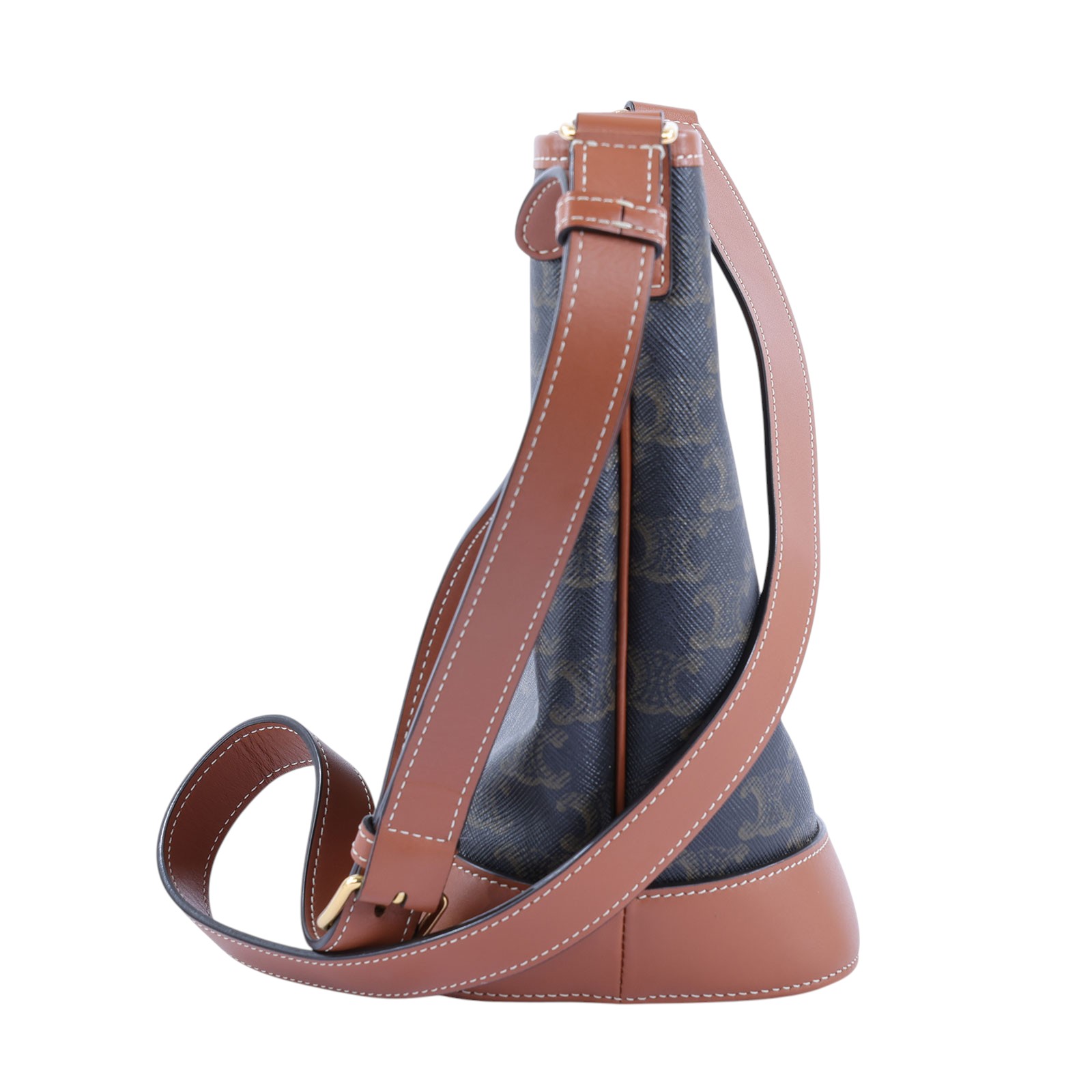 思琳 CELINE Triomphe帆布 小型 Bucket 肩背 水桶包 191442CAS  防塵袋