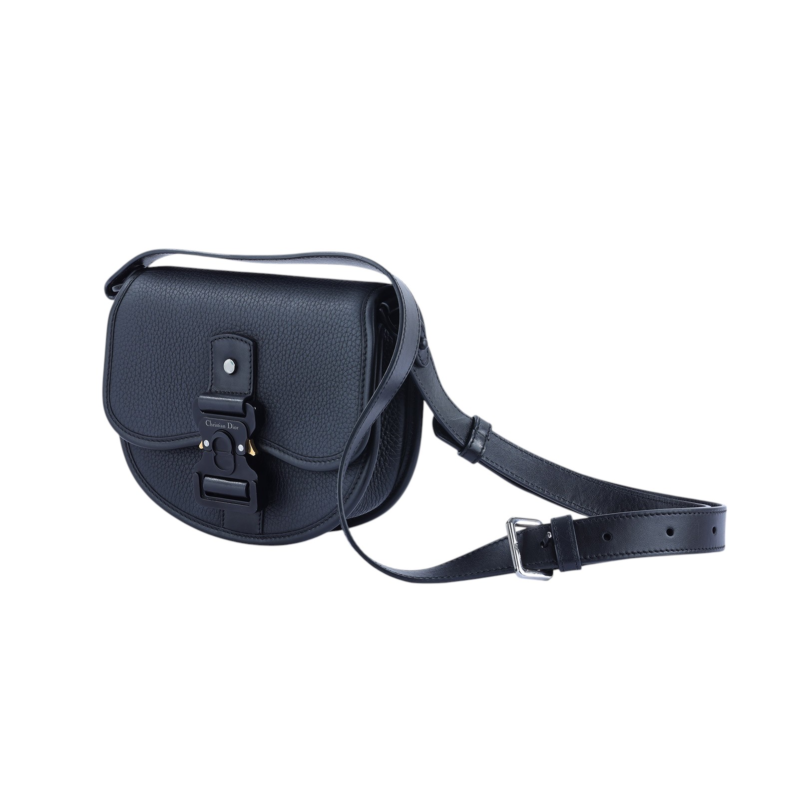 迪奧 CHRISTIAN DIOR Mini Gallop Bag with Strap 迷你 手袋 1ADPO033LAC 黑GALLOP肩背包 無附屬品
