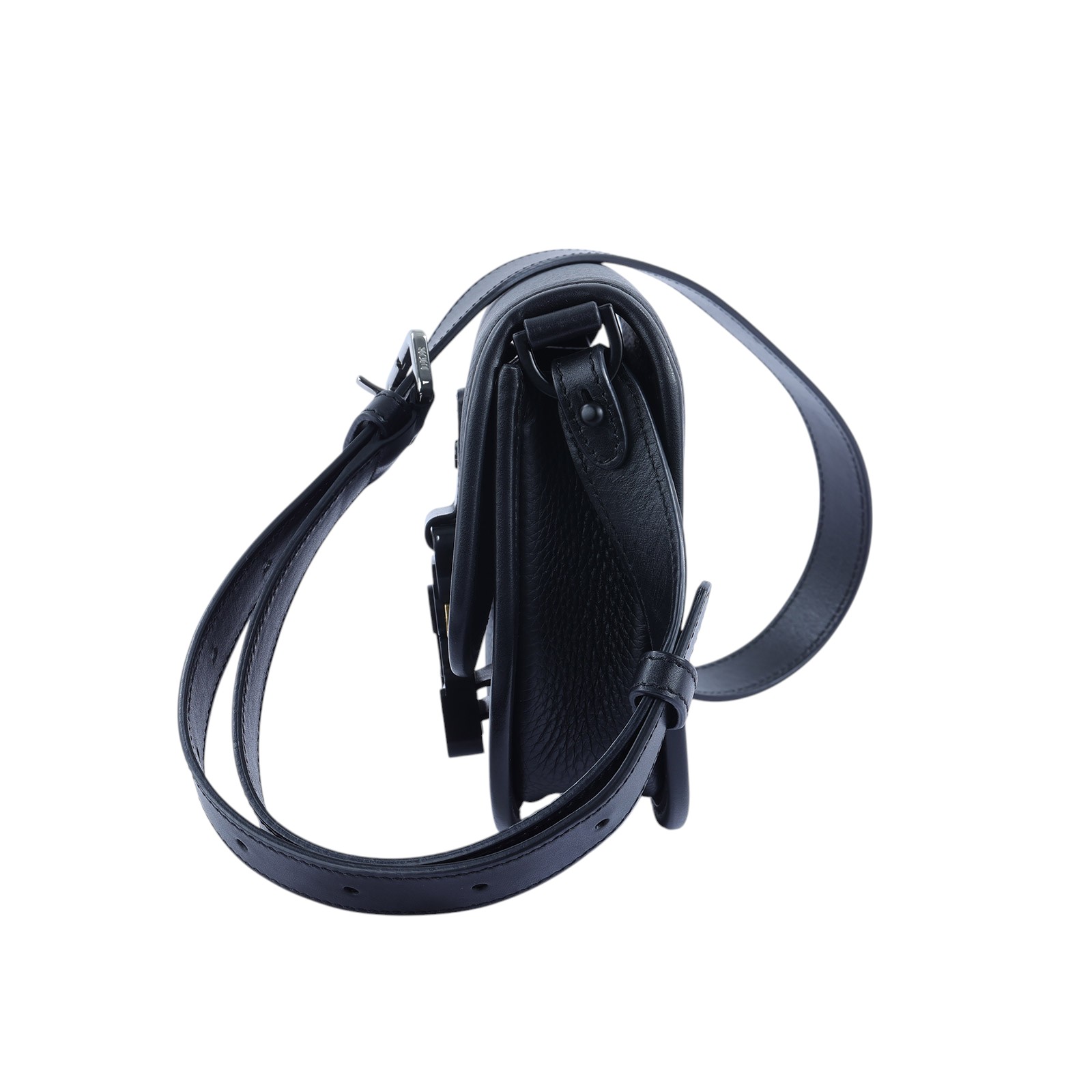 迪奧 CHRISTIAN DIOR Mini Gallop Bag with Strap 迷你 手袋 1ADPO033LAC 黑GALLOP肩背包 無附屬品