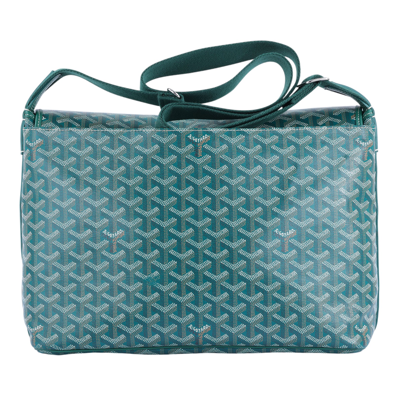 高雅德 GOYARD Capetien MM 郵差包 CAPETIMMLTY 綠CAPETIEN MM郵差包 購買證明