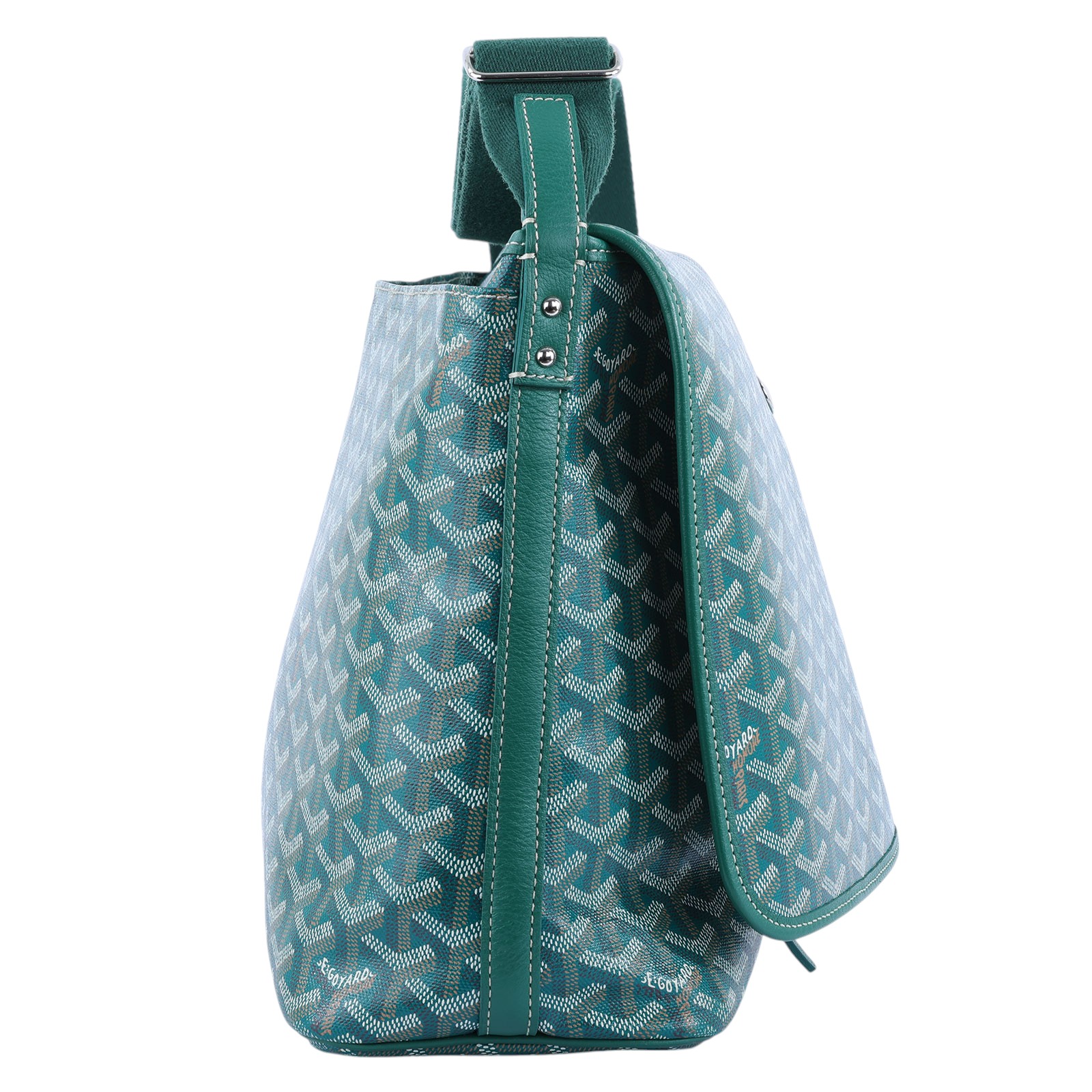 高雅德 GOYARD Capetien MM 郵差包 CAPETIMMLTY 綠CAPETIEN MM郵差包 購買證明