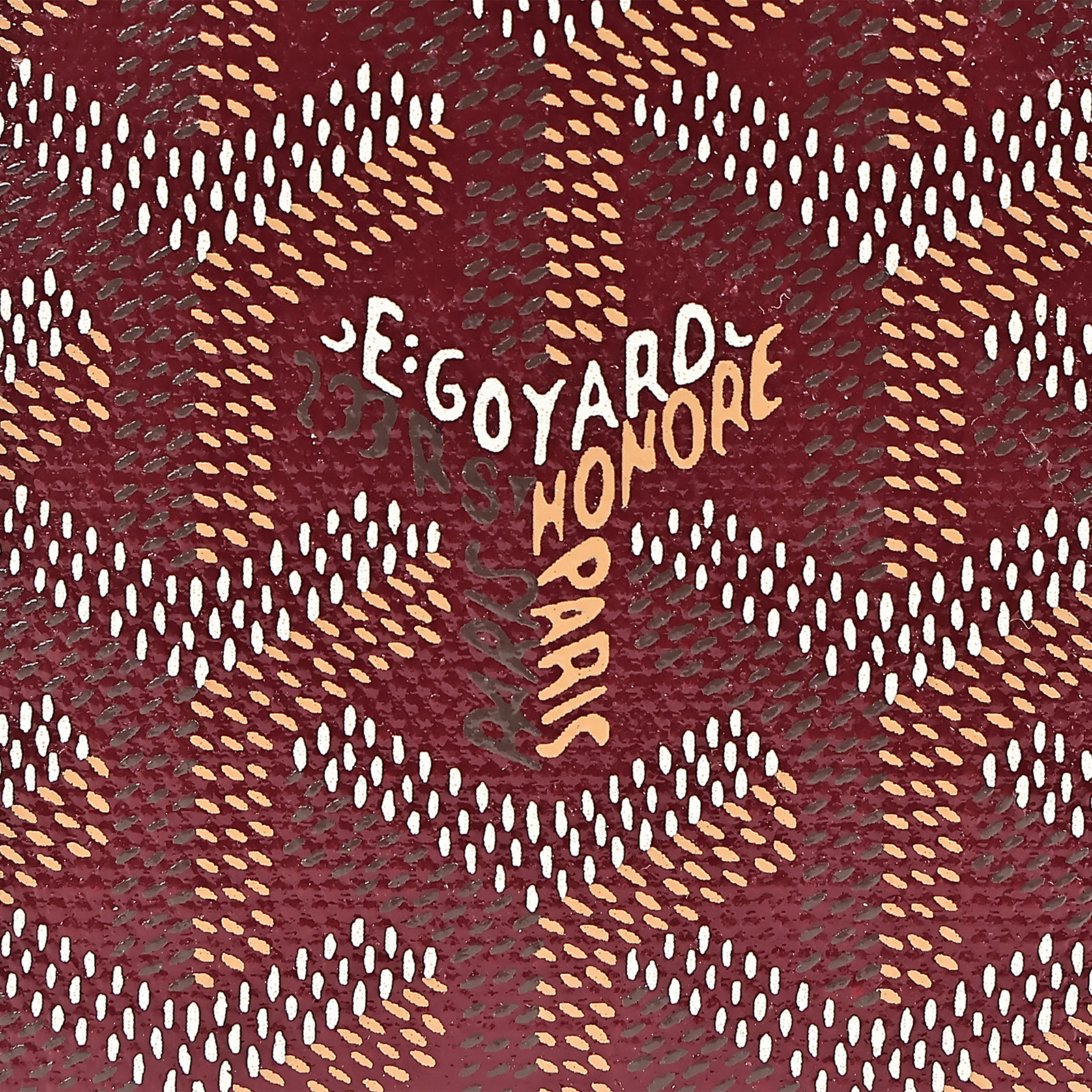 高雅德 GOYARD Saint-Pierre Card Wallet 卡夾 STPIE2PMLTY 酒紅對開卡夾 原廠盒子