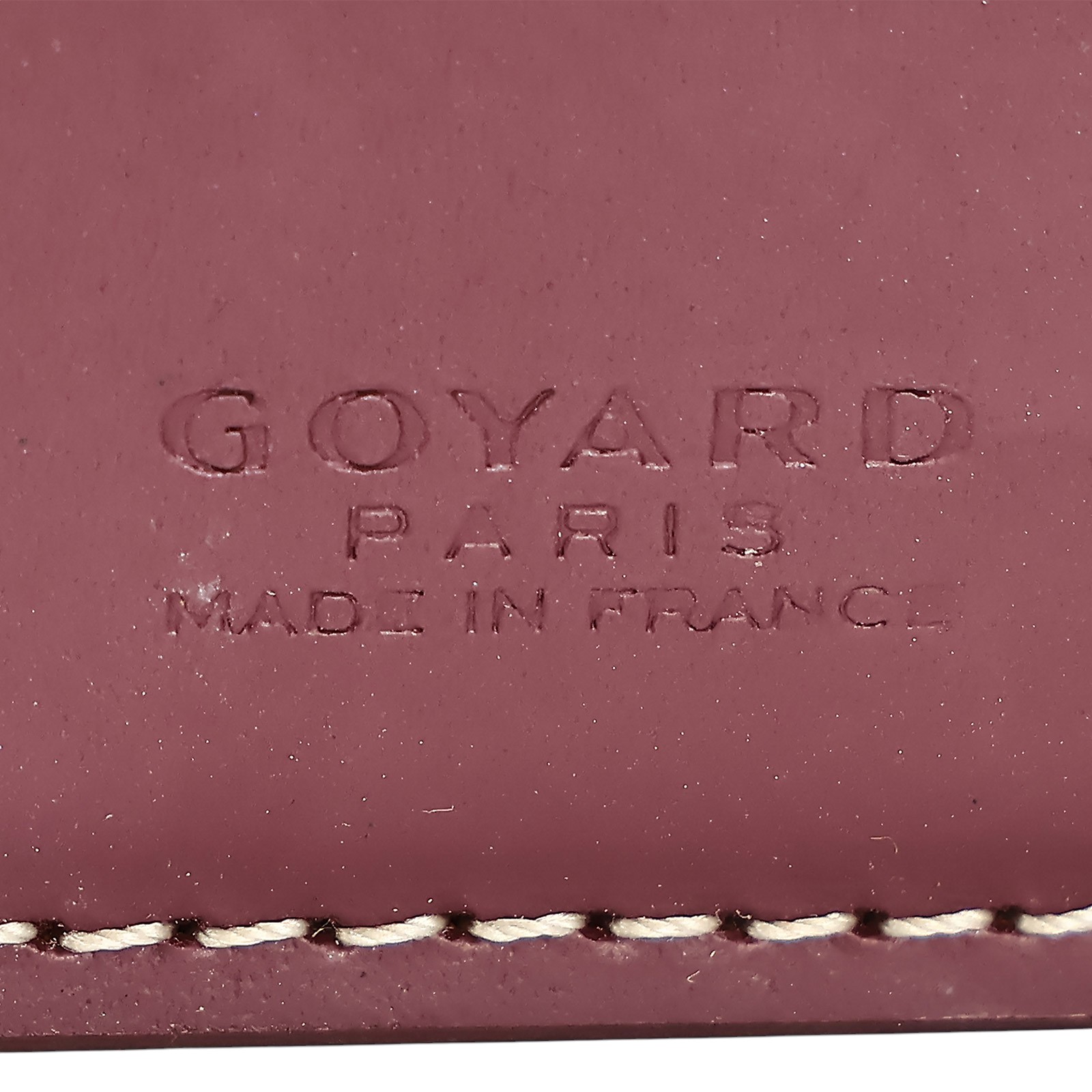 高雅德 GOYARD Saint-Pierre Card Wallet 卡夾 STPIE2PMLTY 酒紅對開卡夾 原廠盒子
