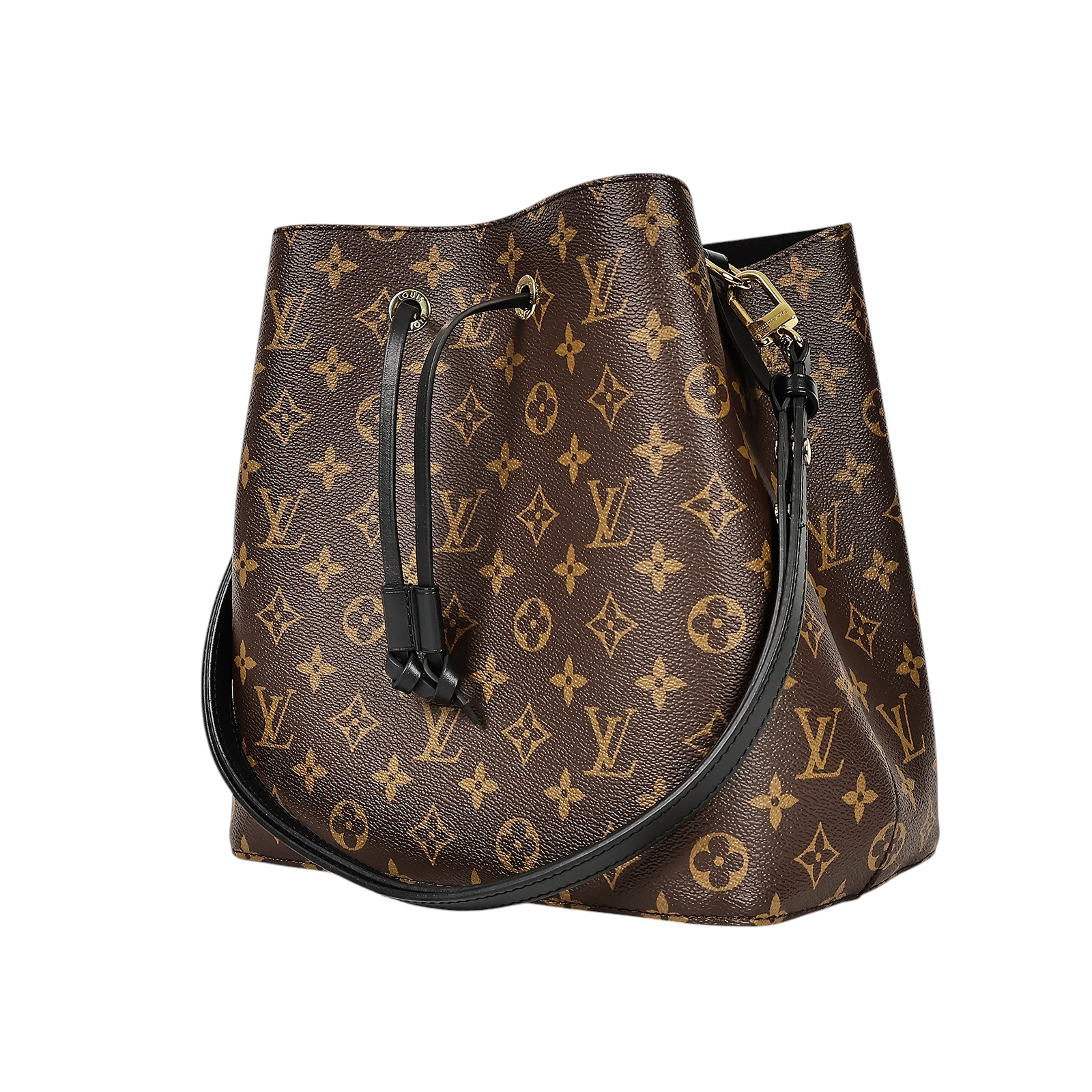 路易威登 LOUIS VUITTON NéoNoé MM 原花 束口水桶包 M44020 晶片款 原花NéoNoé水桶包 原廠盒子/防塵袋/購買證明