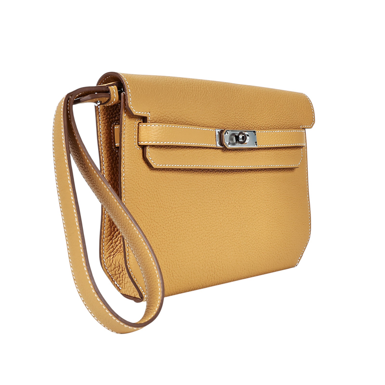 愛馬仕 Hermès kelly Depeches 25 手拿包 DP25 H078401CK21/BCT595  原廠盒子/防塵袋/背帶/購買證明
