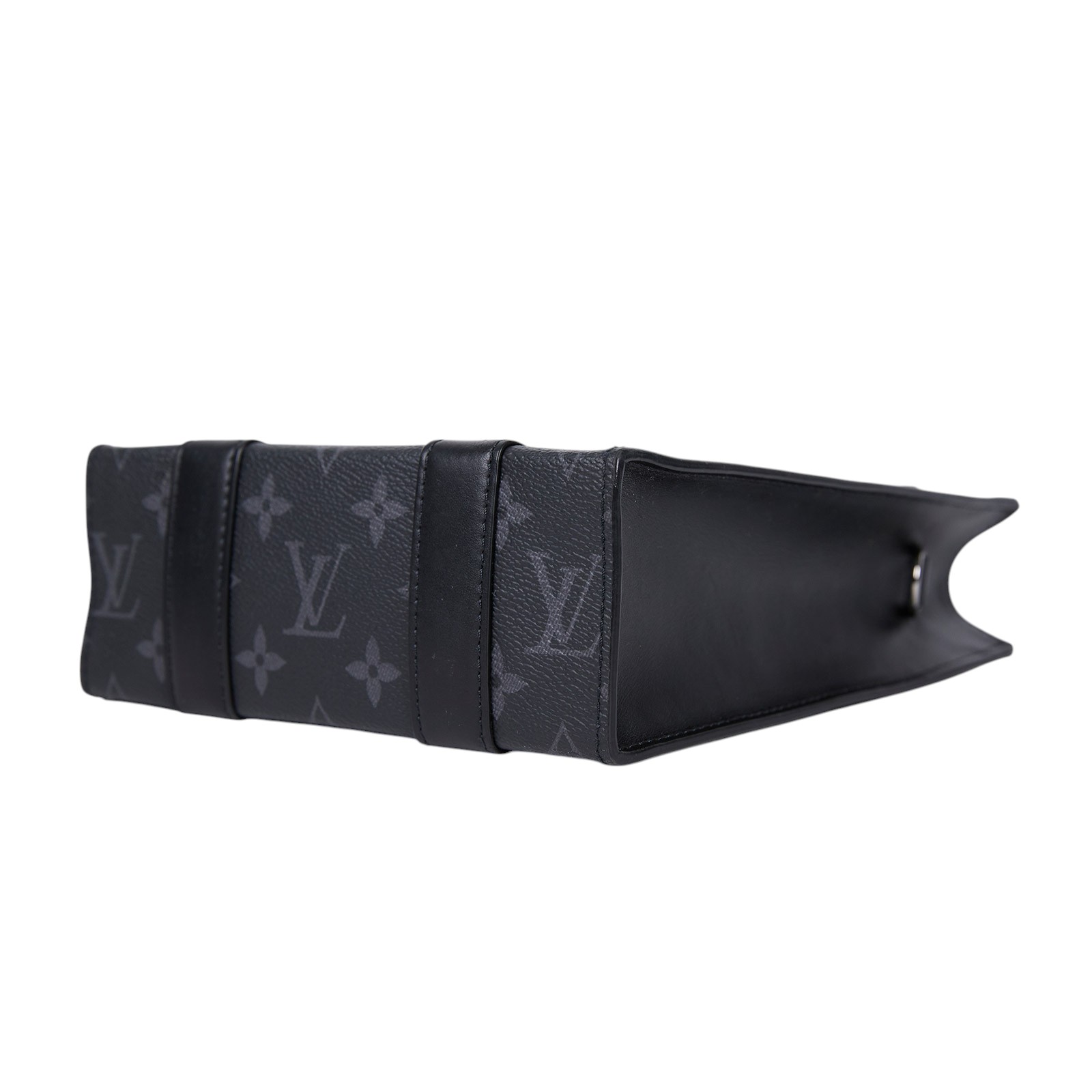 路易威登 LOUIS VUITTON Sac Plat Mini 老花帆布 手提 斜背包 M46453 晶片款  防塵袋/背帶/吊牌