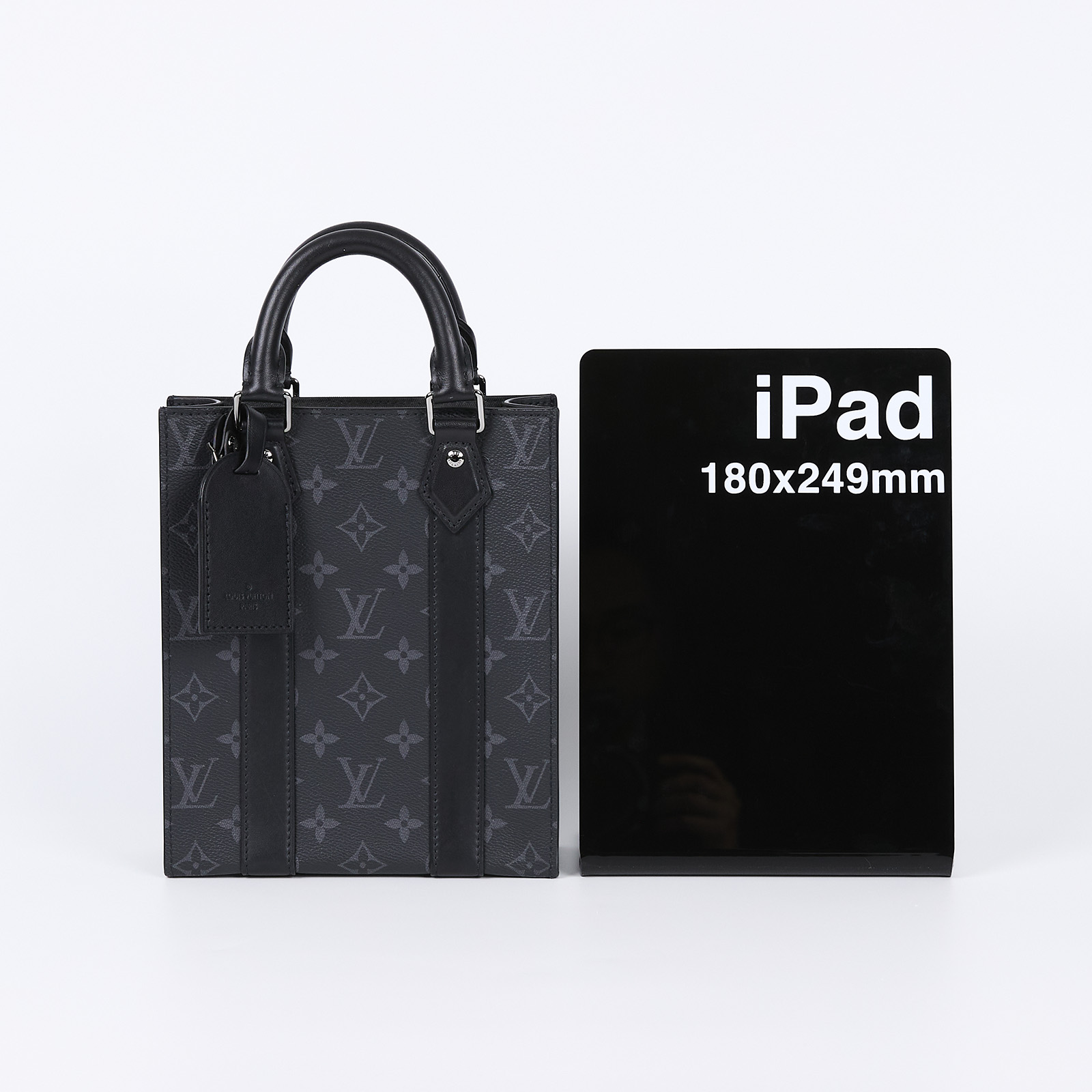 路易威登 LOUIS VUITTON Sac Plat Mini 老花帆布 手提 斜背包 M46453 晶片款  防塵袋/背帶/吊牌