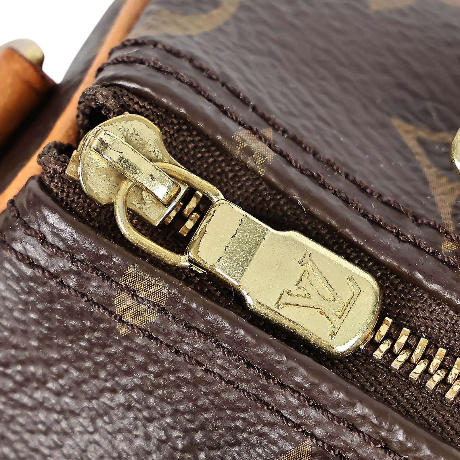 路易威登 LOUIS VUITTON Nano Speedy 經典帆布 手提 斜背 波士頓包 M61252 原花NANO SPEEDY 防塵袋
