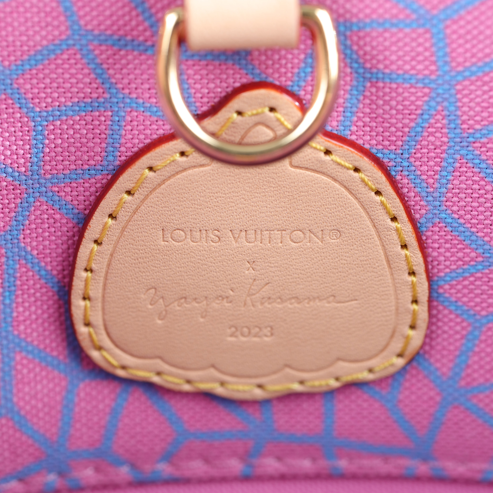 路易威登 LOUIS VUITTON OnTheGo MM 手提袋 單肩包 LVxYK 草間彌生 聯名 M46466 晶片款  原廠盒子/DSUT BAG