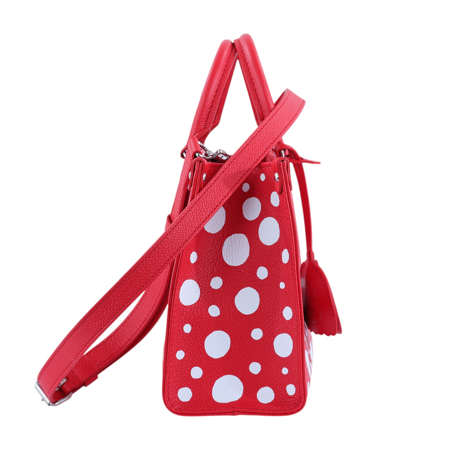 路易威登 LOUIS VUITTON 聯名YK 草間彌生 OnTheGo PM 肩背 托特包 M46412 晶片款  防塵袋/背帶/吊牌