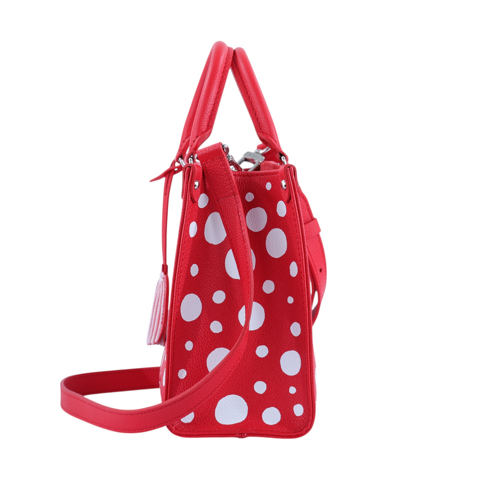 路易威登 LOUIS VUITTON 聯名YK 草間彌生 OnTheGo PM 肩背 托特包 M46412 晶片款  防塵袋/背帶/吊牌