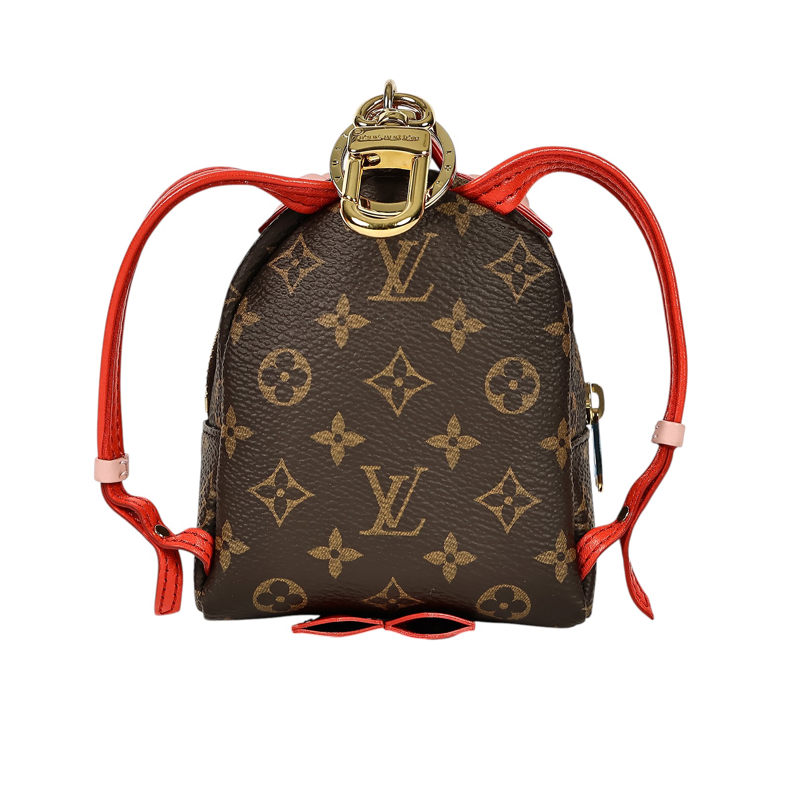 路易威登 LOUIS VUITTON 貓頭鷹吊飾 M63092 原花小書包貓頭鷹吊飾 原廠盒子/防塵袋/晶片消磁