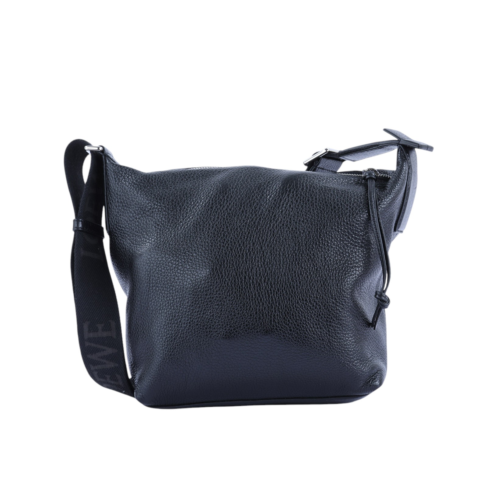 羅意威 LOEWE Small Cubi 斜背包 B906Q63X04 黑荔枝Small Cubi 防塵袋