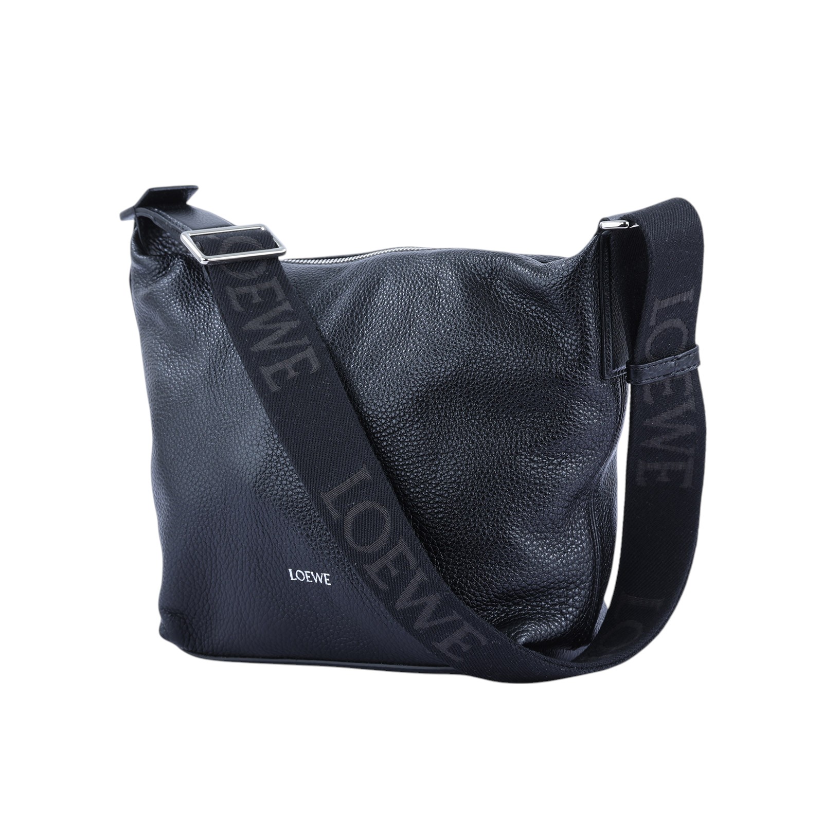 羅意威 LOEWE Small Cubi 斜背包 B906Q63X04 黑荔枝Small Cubi 防塵袋