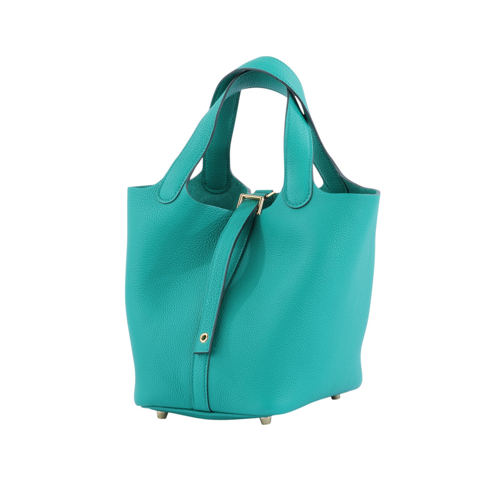 愛馬仕 Hermès Picotin Lock 18 菜籃子包 PT18 B AM 001 UH B刻 綠PICOTIN18 原廠盒子/防塵袋/購買證明/鎖組