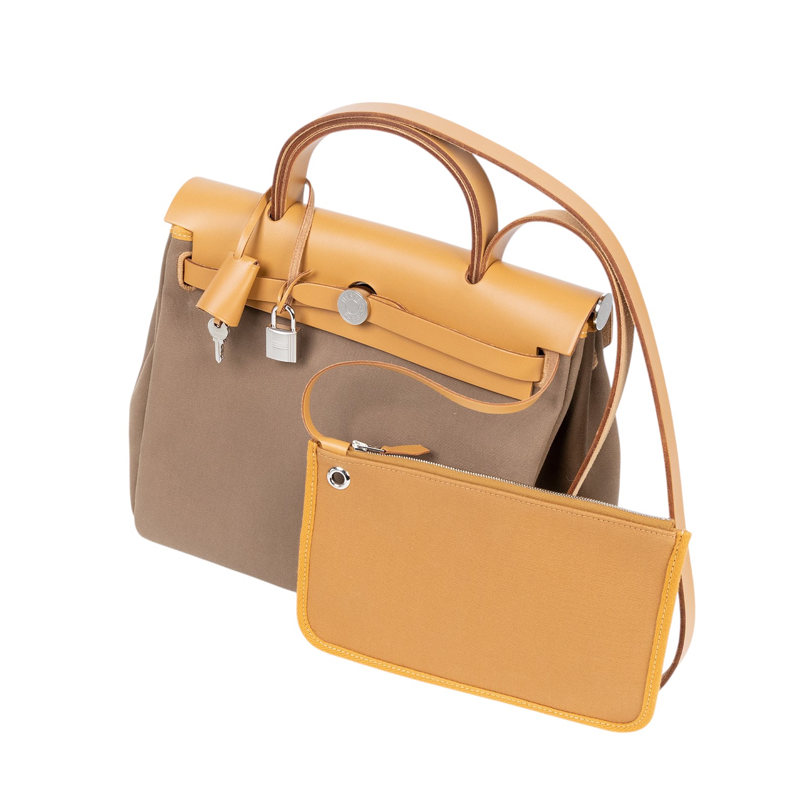 愛馬仕 Hermès Herbag Zip 31 HER31 U MN 006 KD U刻 咖HERBAG31 原廠盒子/防塵袋x2/內袋/鎖組